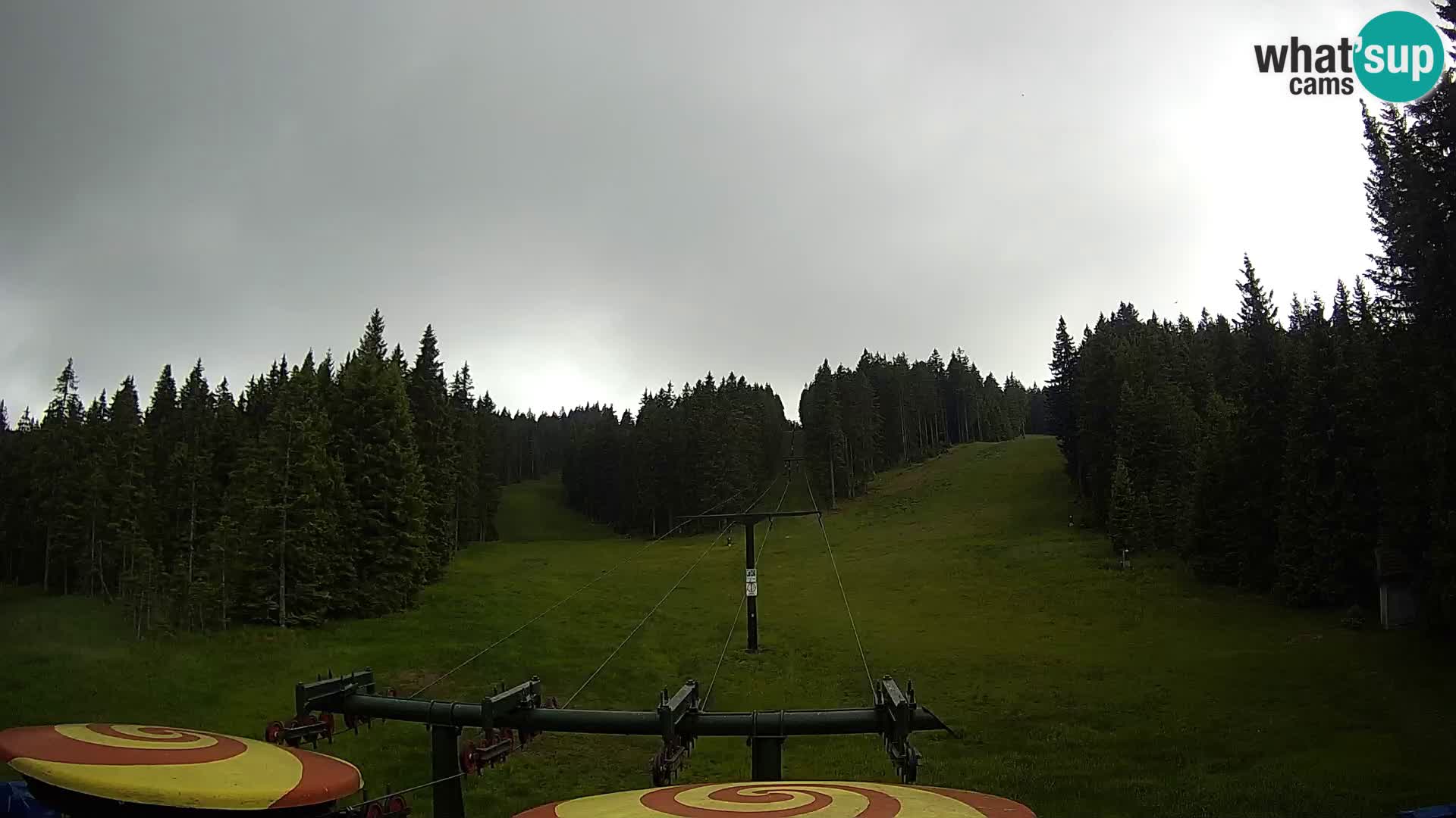 Estación de esquí Rogla Webcam Ostruščica pistas 1 y 2