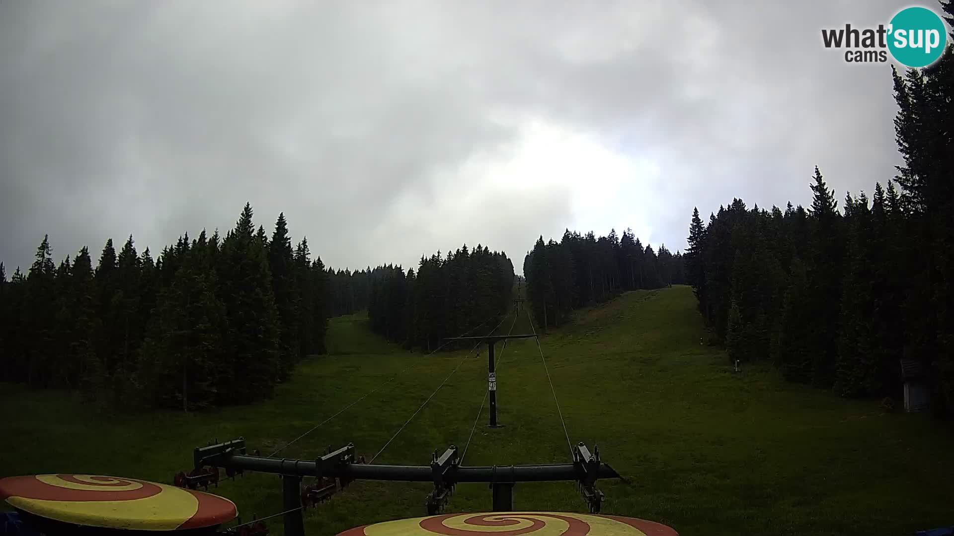 Skijalište Rogla web kamera Ostruščica proga 1 in 2