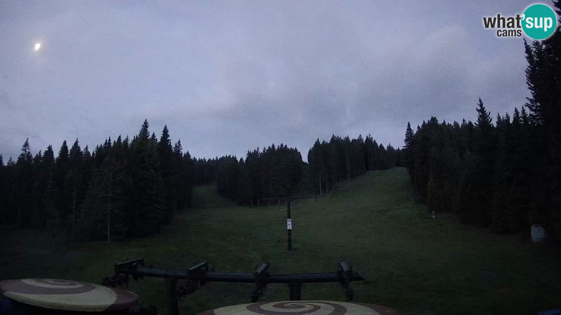 Skigebiet Rogla Webcam Ostruščica Piste 1 und 2