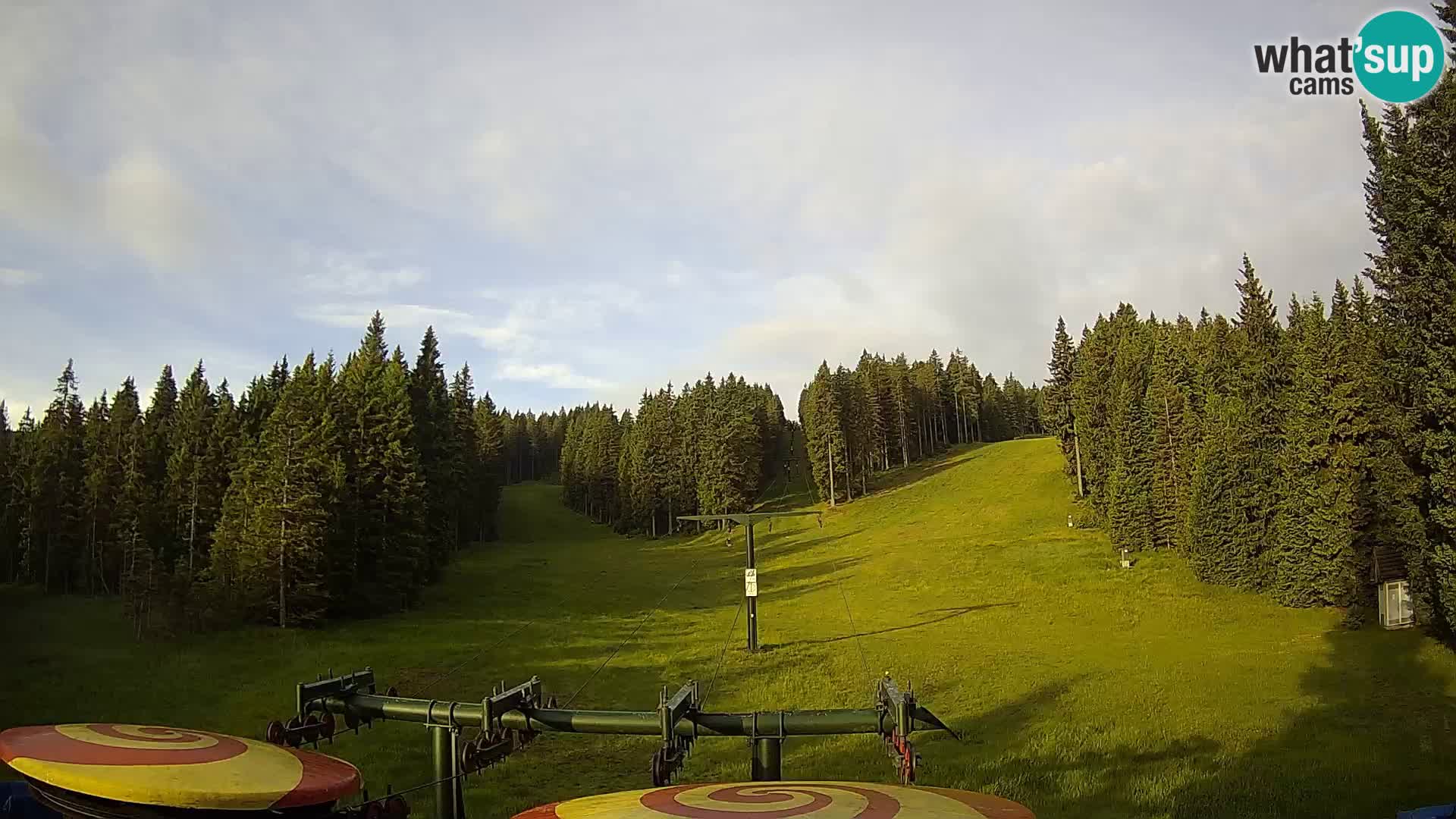 Skigebiet Rogla Webcam Ostruščica Piste 1 und 2