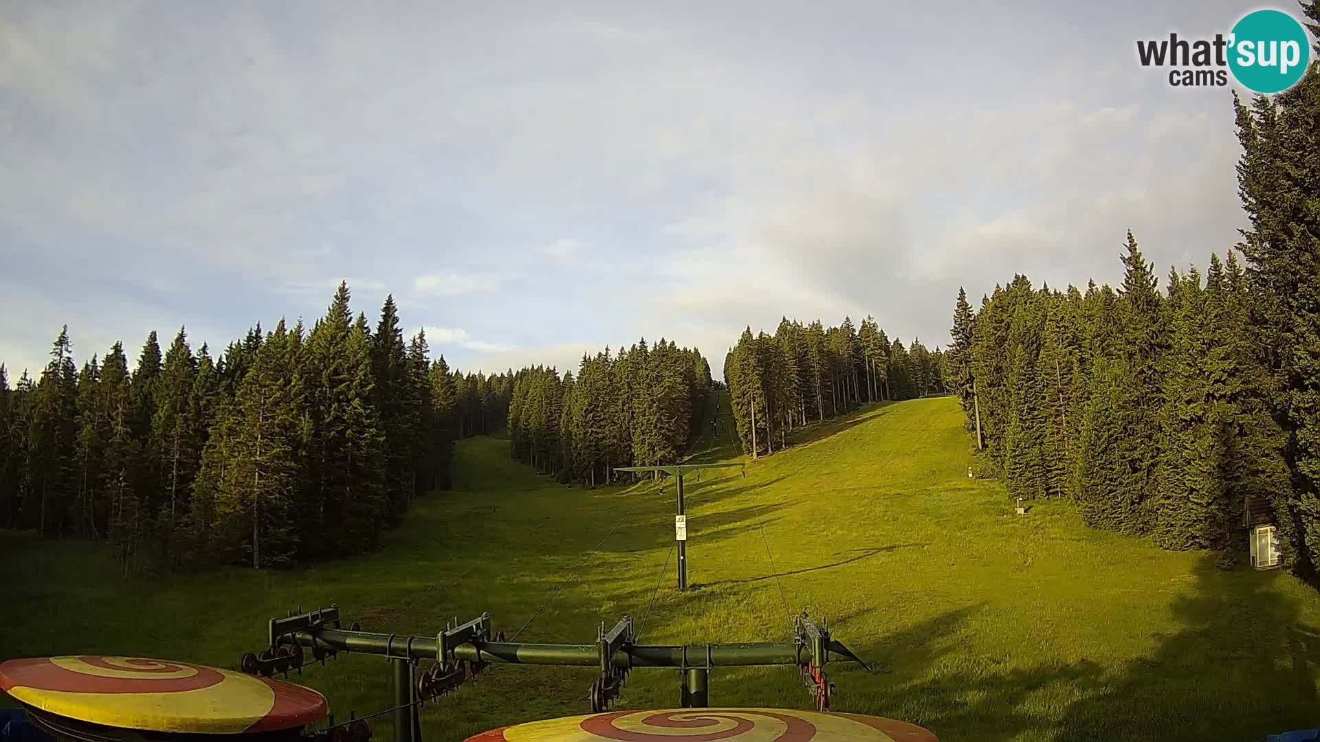 Skigebiet Rogla Webcam Ostruščica Piste 1 und 2