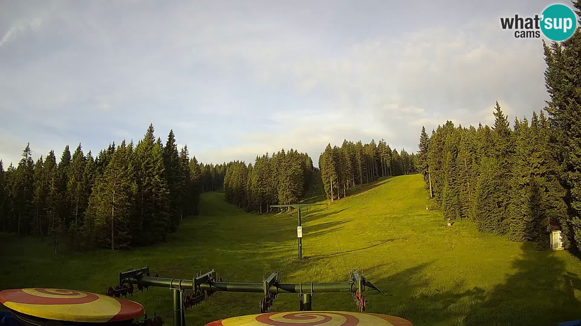 Estación de esquí Rogla Webcam Ostruščica pistas 1 y 2