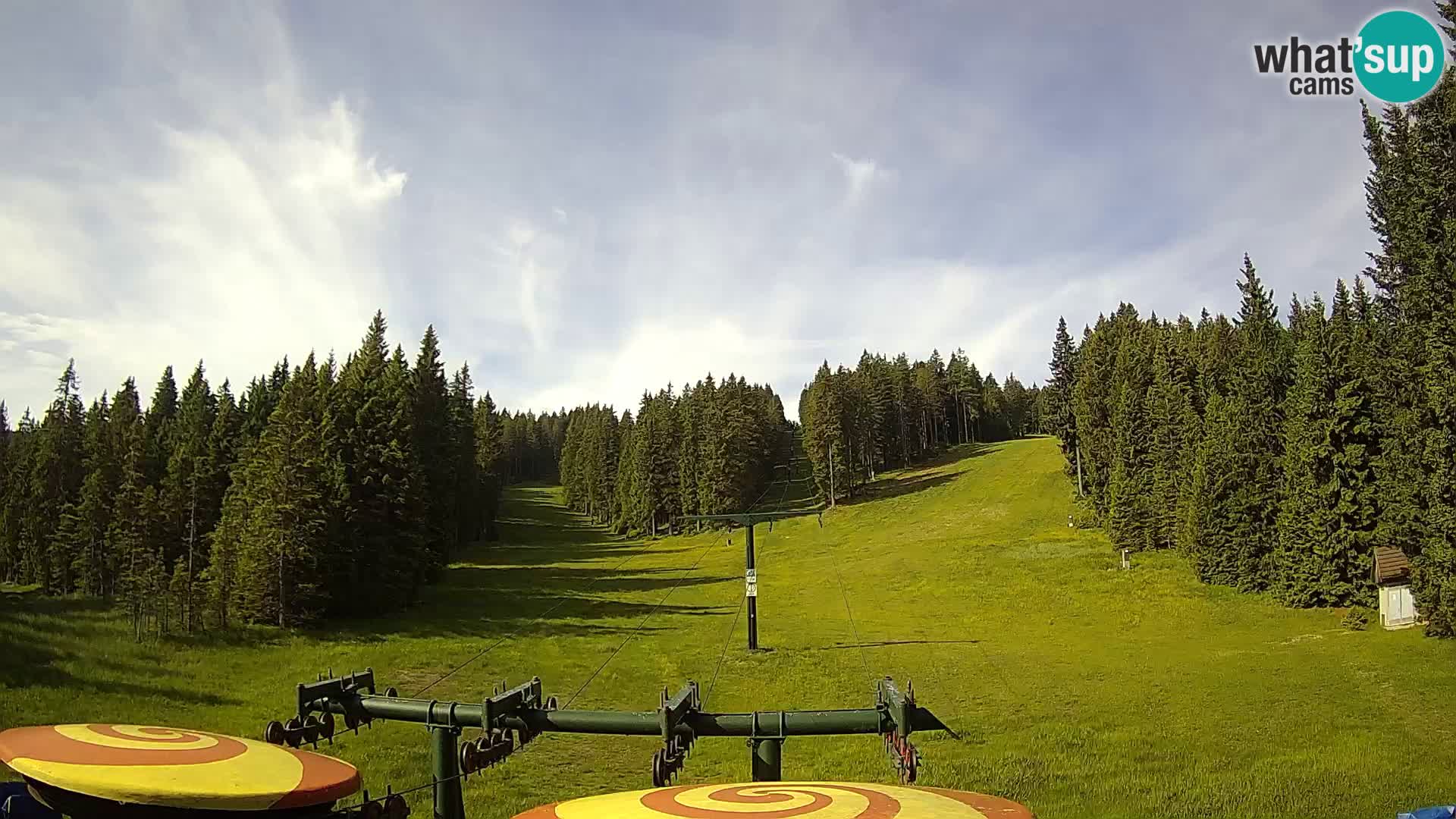 Comprensorio sciistico Rogla Webcam live Ostruščica piste 1 e 2