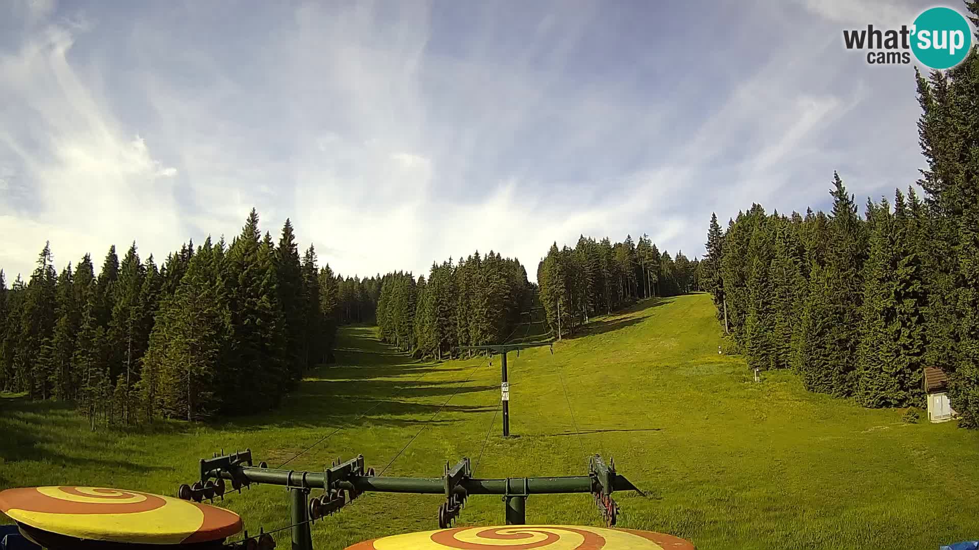 Skijalište Rogla web kamera Ostruščica proga 1 in 2