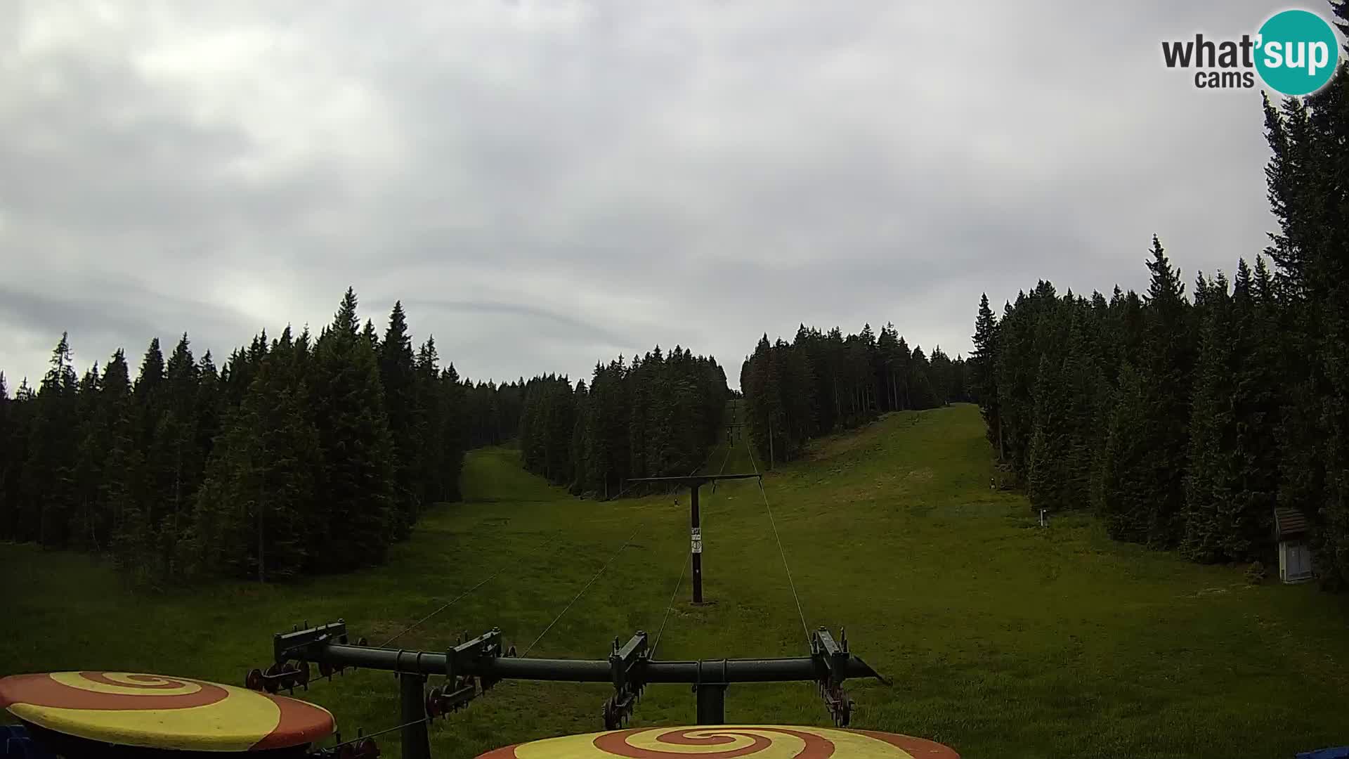 Comprensorio sciistico Rogla Webcam live Ostruščica piste 1 e 2