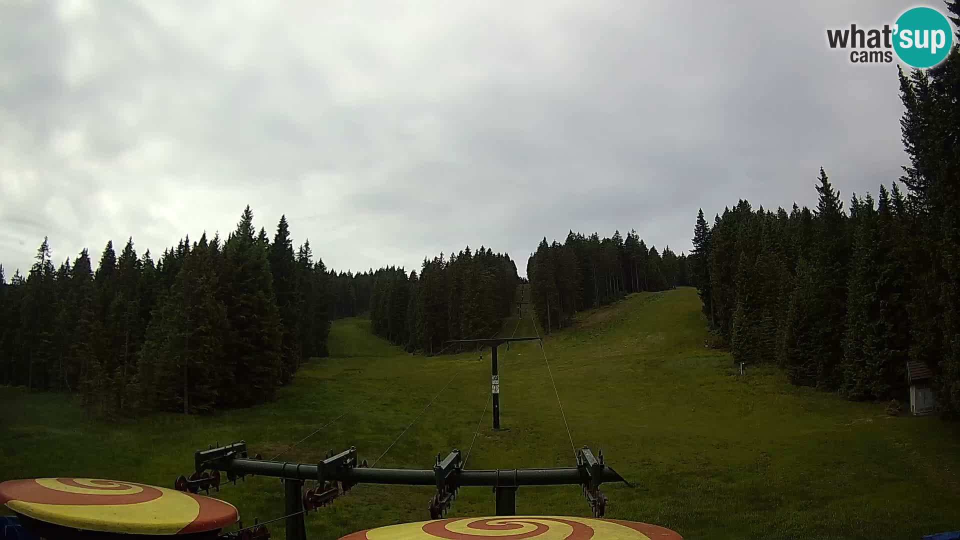 Station de ski Rogla Webcam Ostruščica pistes 1 et 2