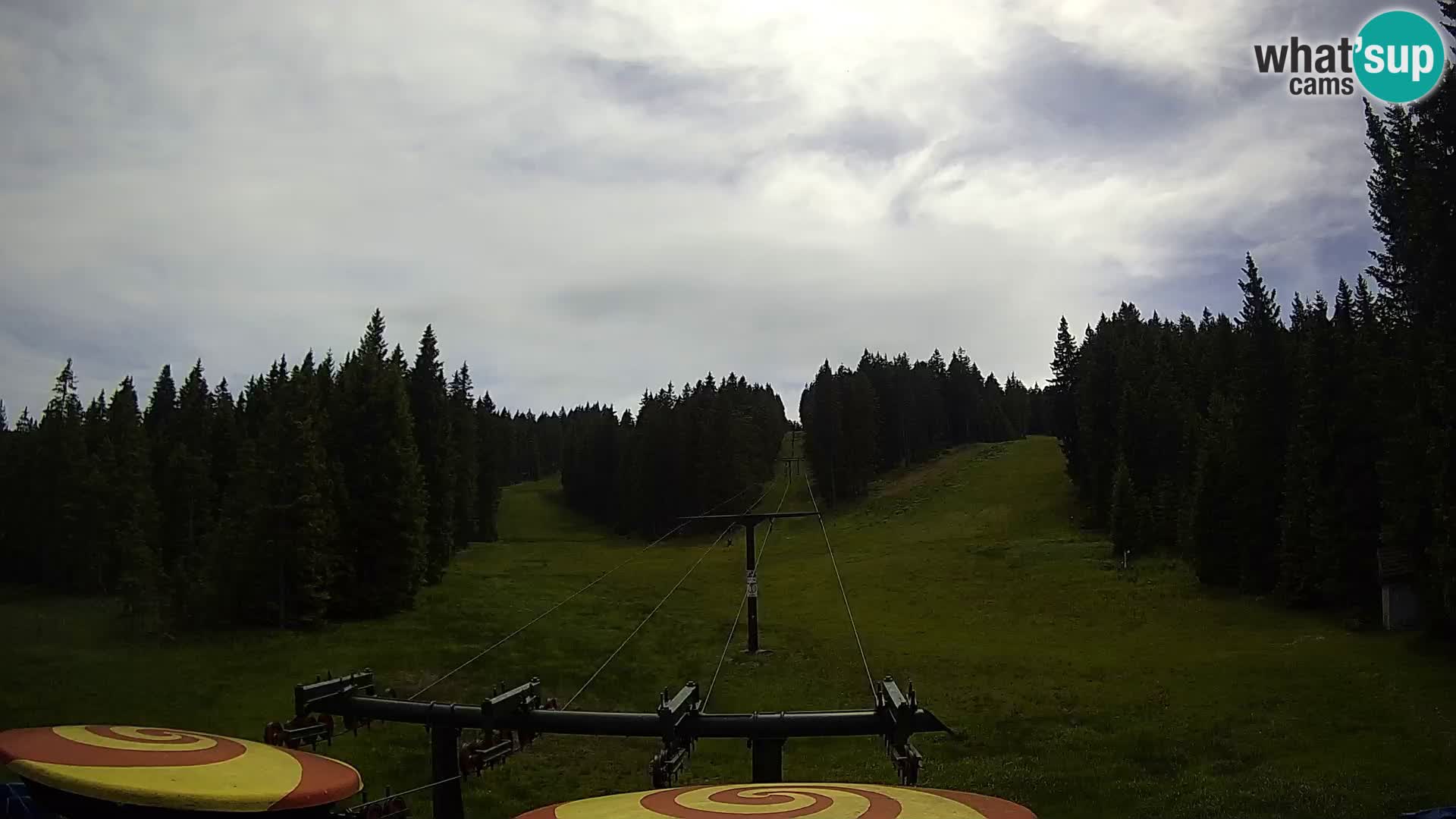 Skigebiet Rogla Webcam Ostruščica Piste 1 und 2
