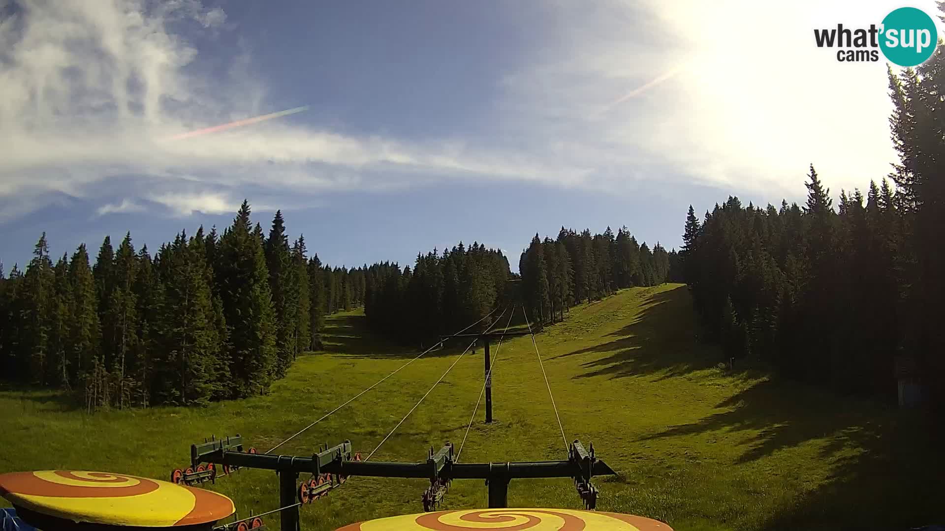Estación de esquí Rogla Webcam Ostruščica pistas 1 y 2