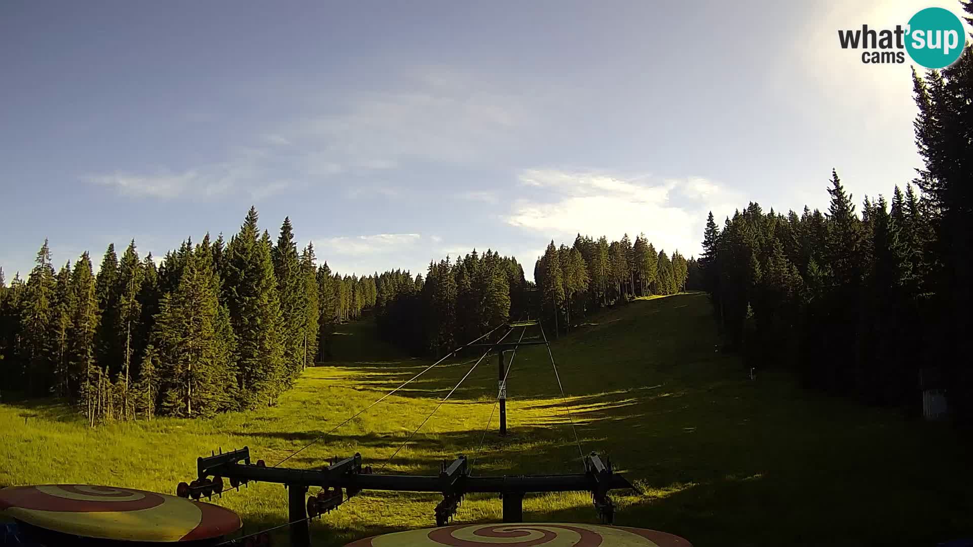 Estación de esquí Rogla Webcam Ostruščica pistas 1 y 2