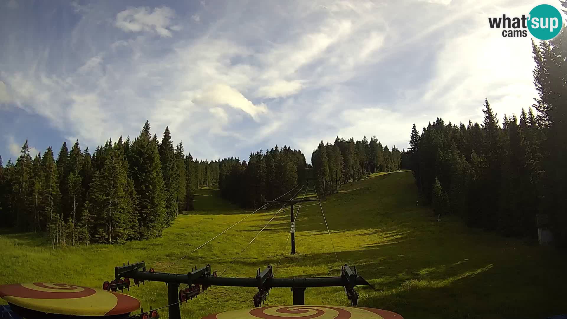 Skigebiet Rogla Webcam Ostruščica Piste 1 und 2