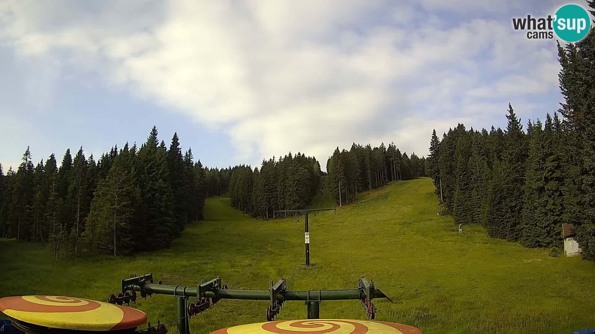Skigebiet Rogla Webcam Ostruščica Piste 1 und 2