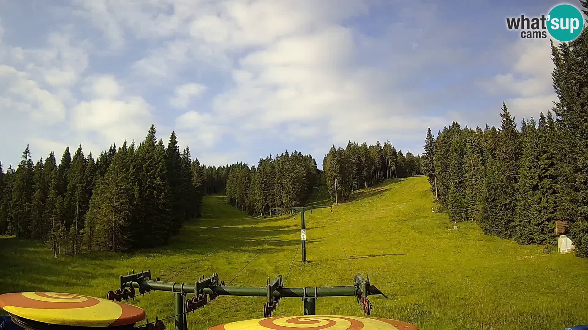 Skigebiet Rogla Webcam Ostruščica Piste 1 und 2