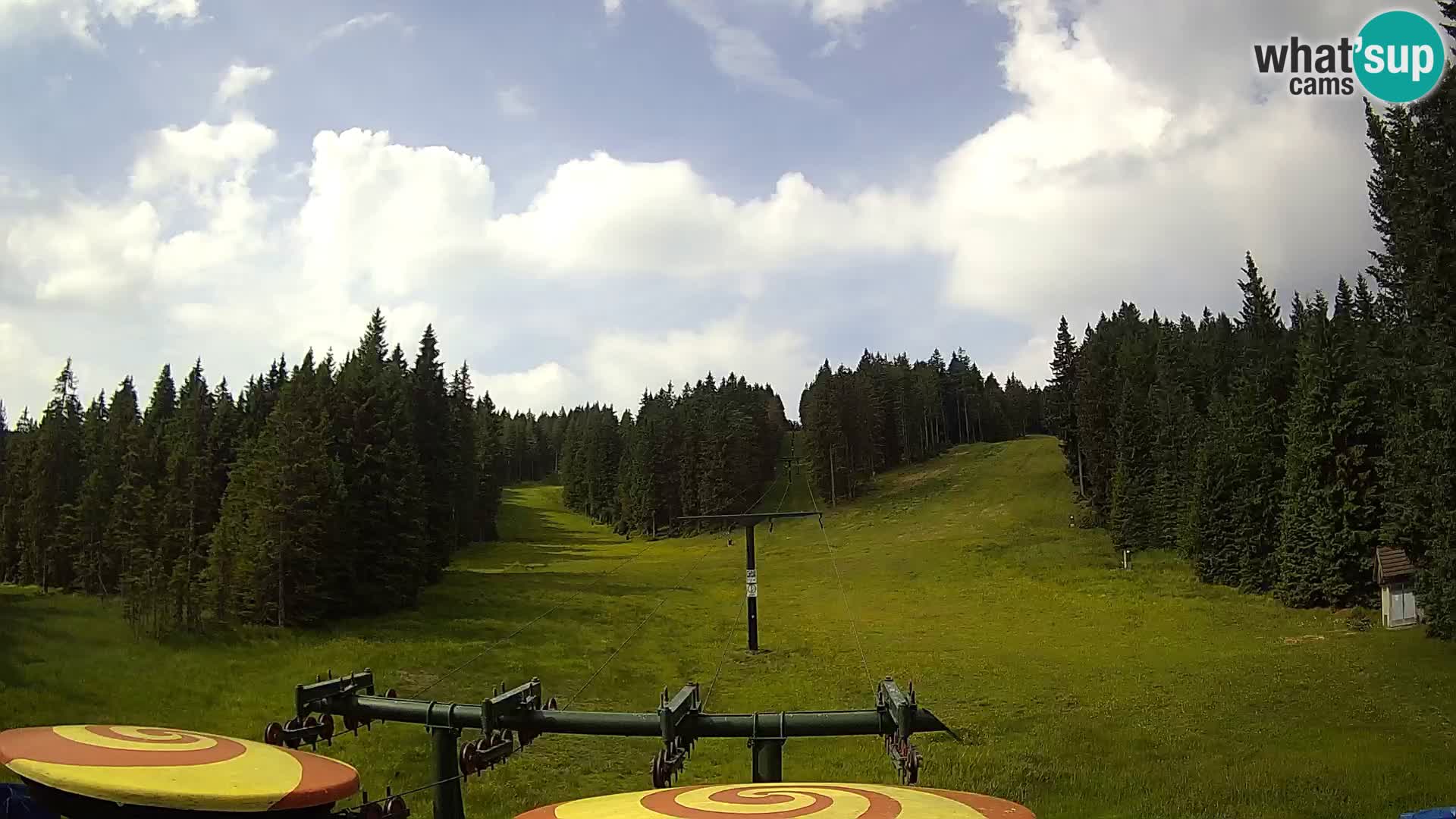 Skigebiet Rogla Webcam Ostruščica Piste 1 und 2