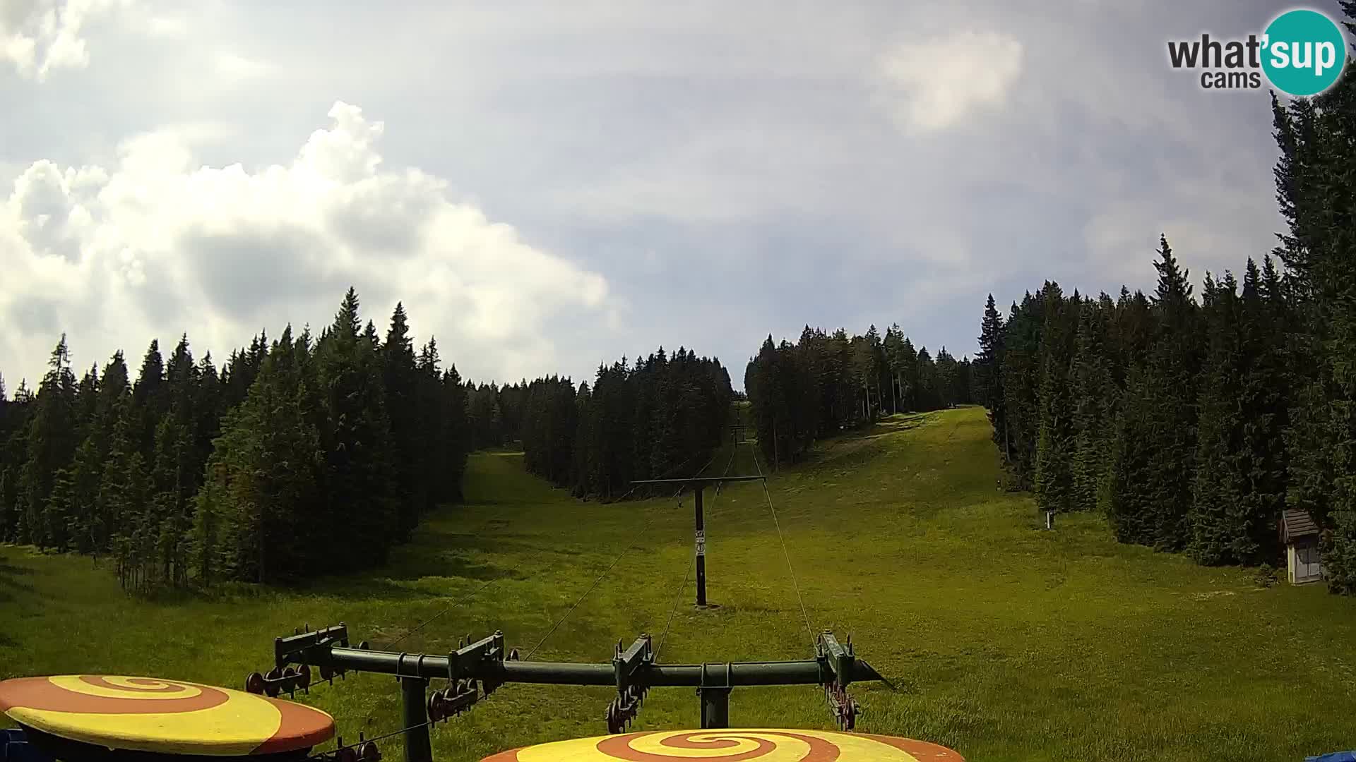 Skigebiet Rogla Webcam Ostruščica Piste 1 und 2