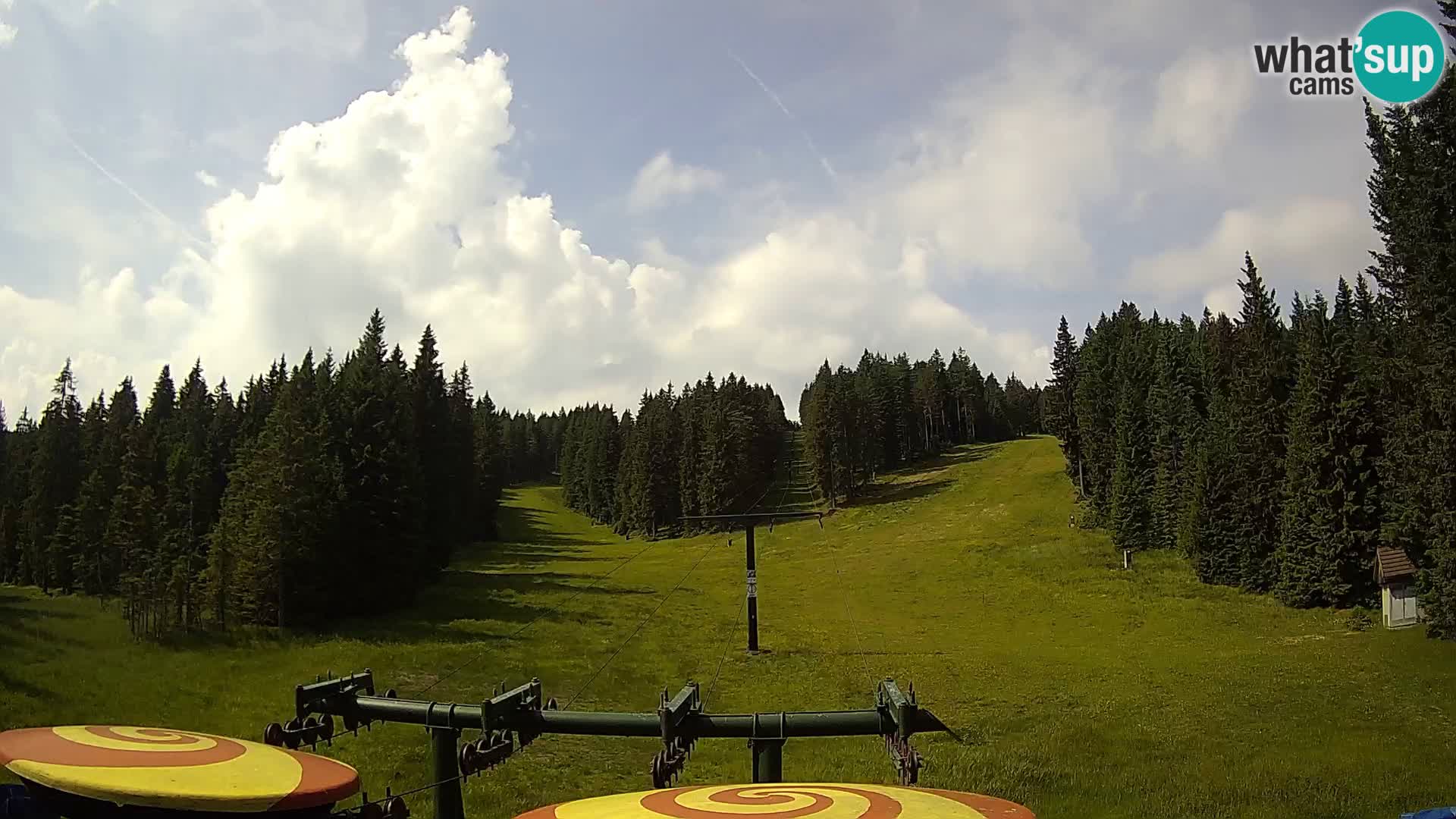 Station de ski Rogla Webcam Ostruščica pistes 1 et 2