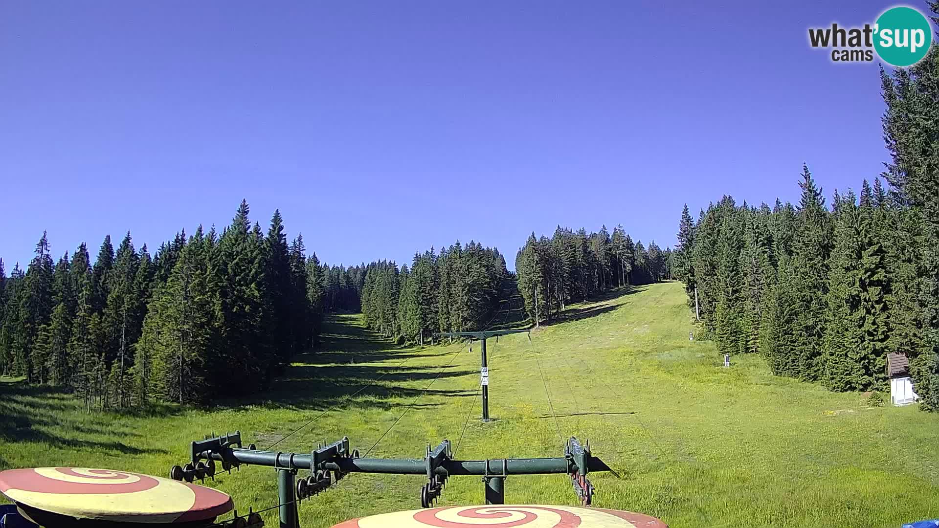 Estación de esquí Rogla Webcam Ostruščica pistas 1 y 2
