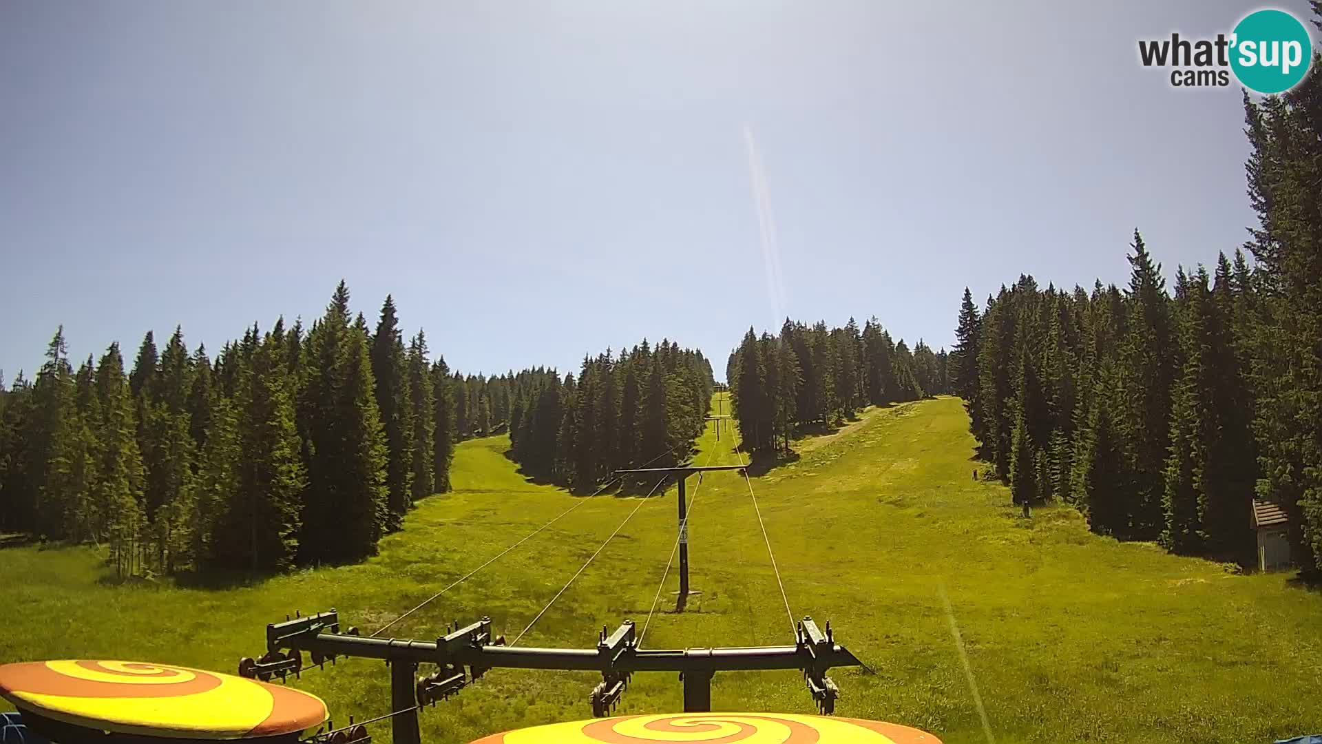 Comprensorio sciistico Rogla Webcam live Ostruščica piste 1 e 2