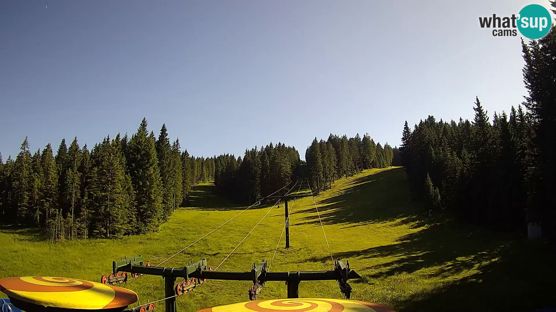 Station de ski Rogla Webcam Ostruščica pistes 1 et 2