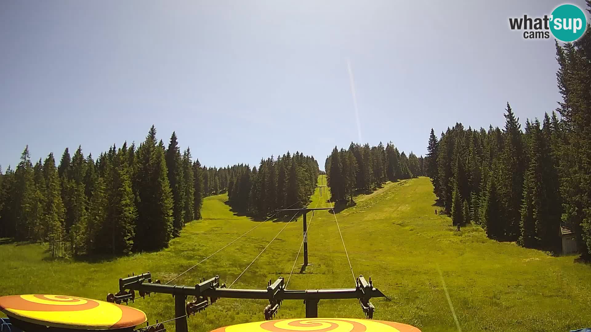 Skijalište Rogla web kamera Ostruščica proga 1 in 2