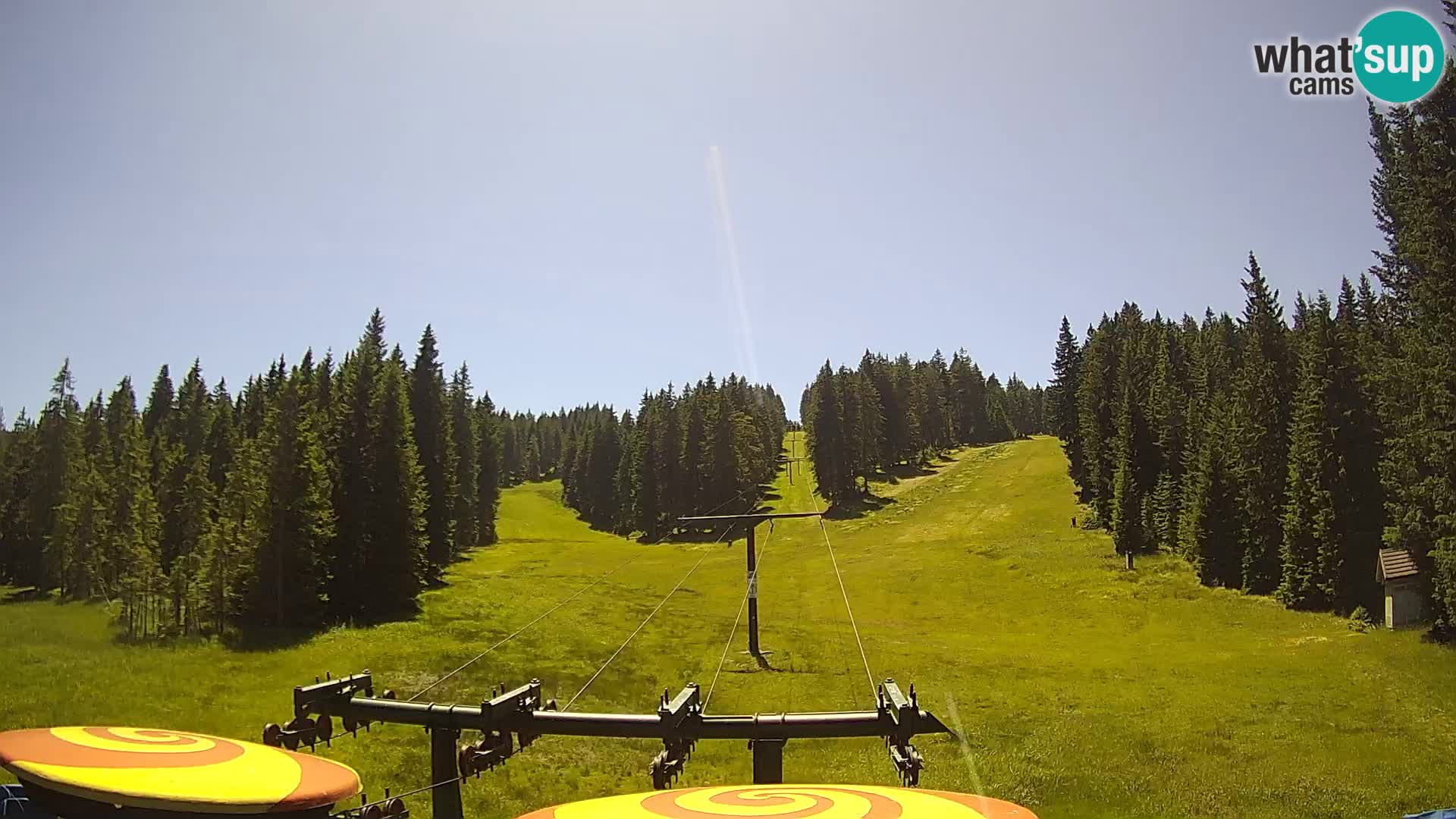 Skijalište Rogla web kamera Ostruščica proga 1 in 2