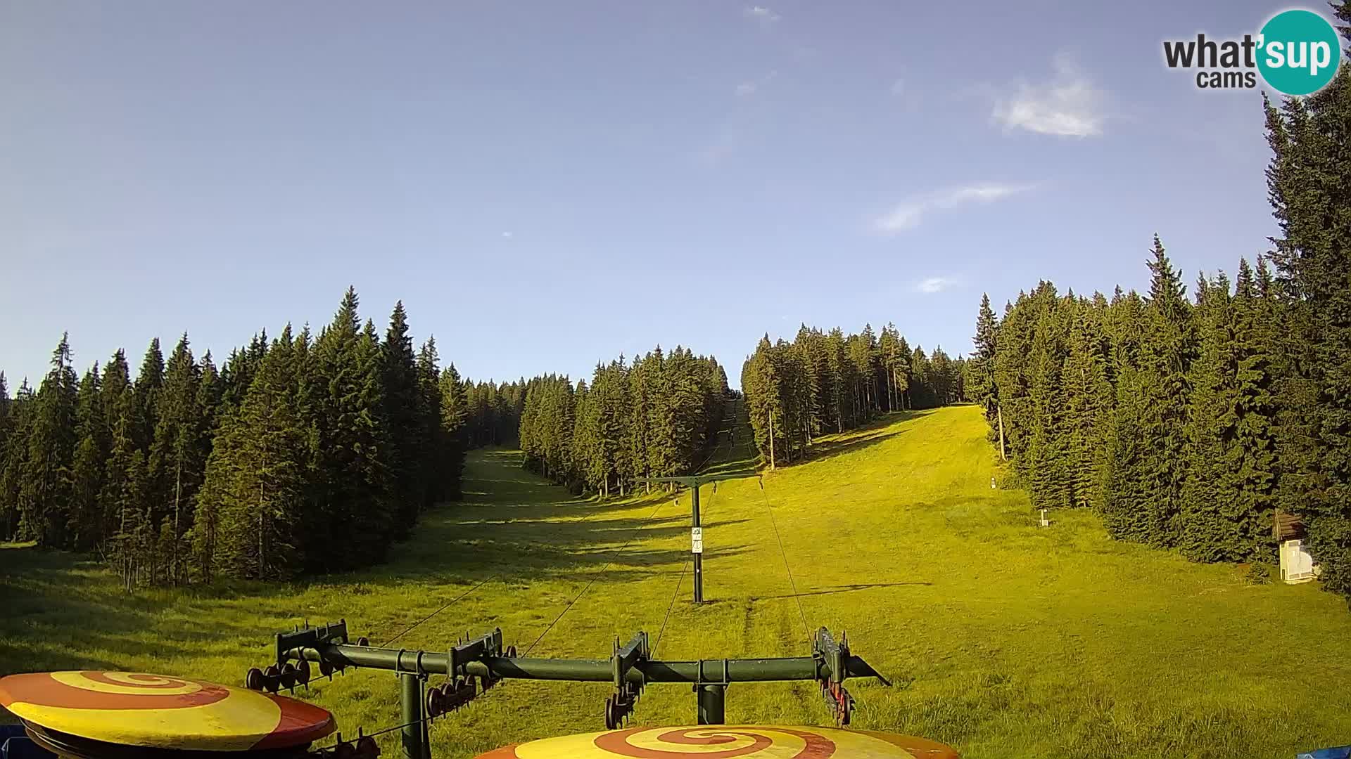Station de ski Rogla Webcam Ostruščica pistes 1 et 2