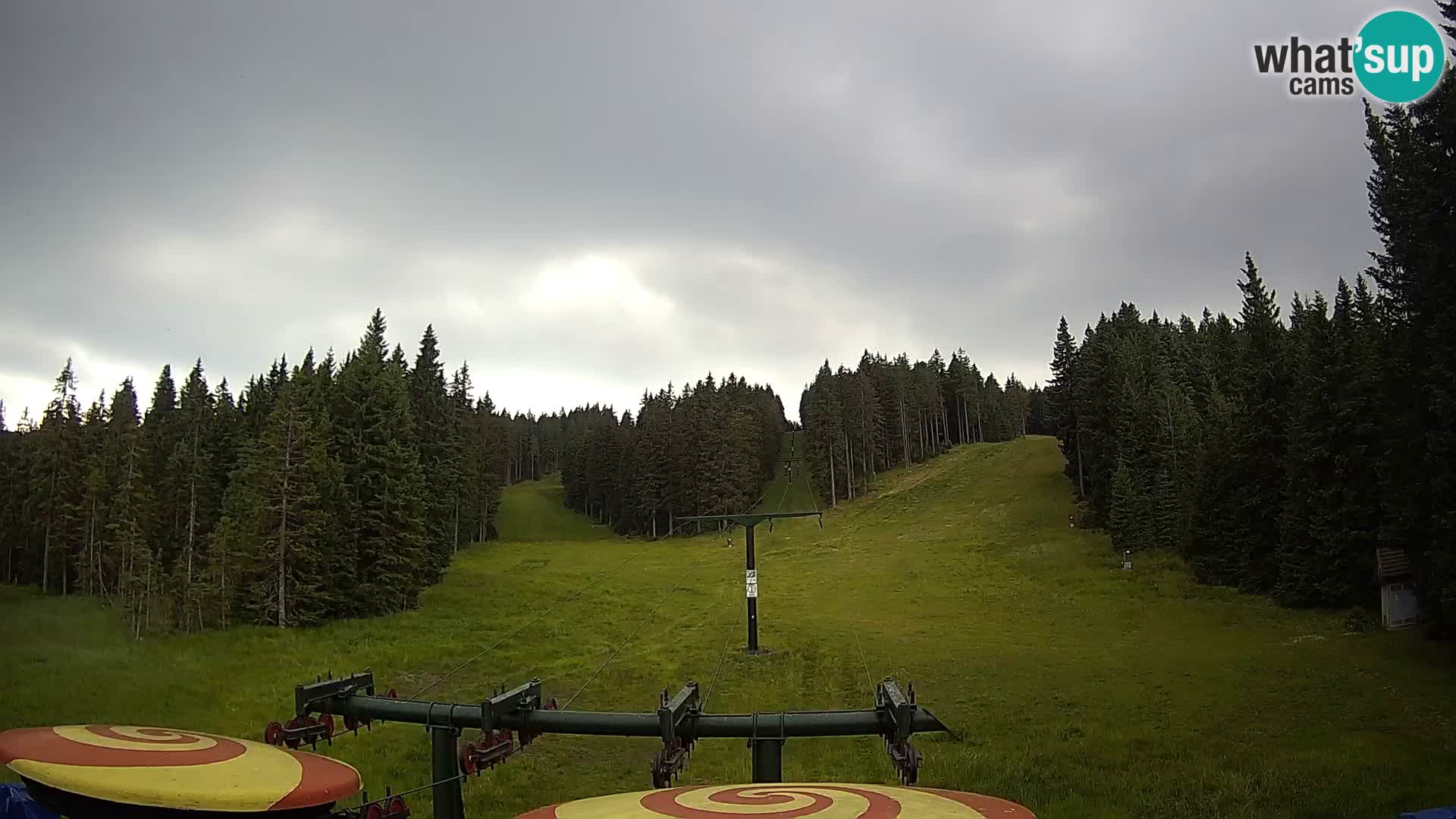 Skigebiet Rogla Webcam Ostruščica Piste 1 und 2
