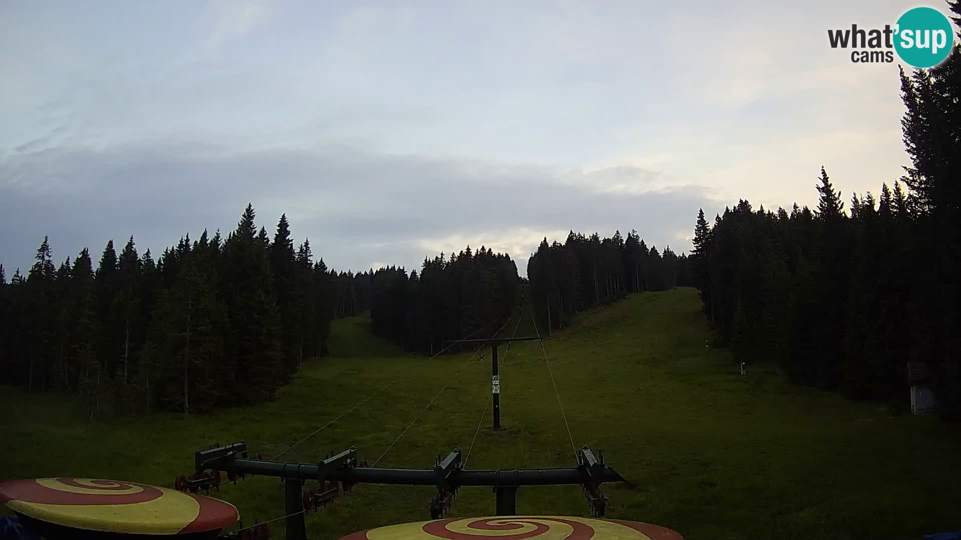 Estación de esquí Rogla Webcam Ostruščica pistas 1 y 2