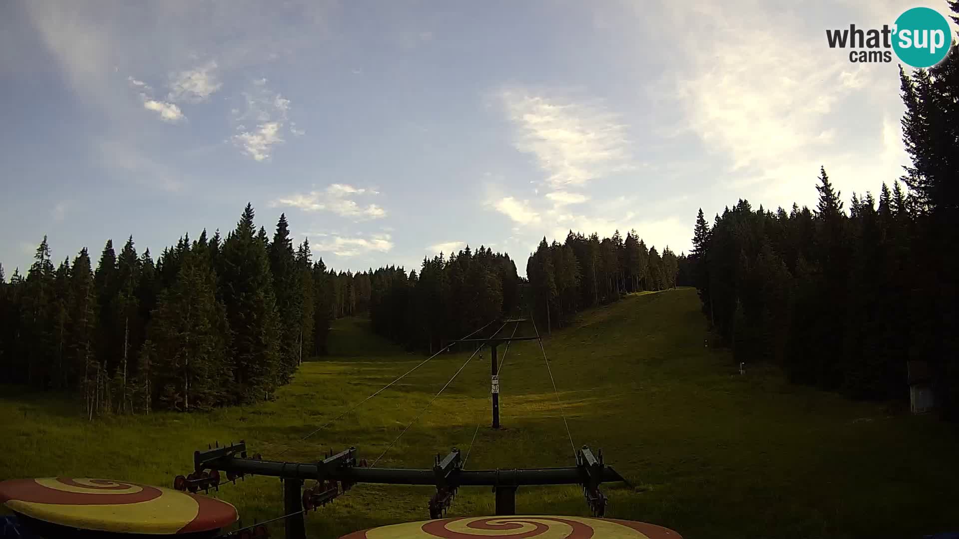 Estación de esquí Rogla Webcam Ostruščica pistas 1 y 2