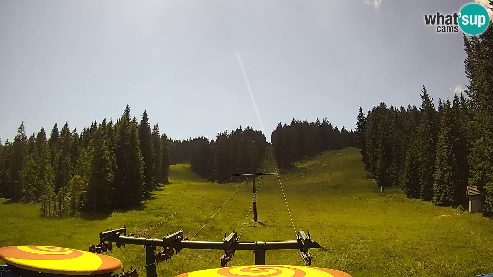 Skijalište Rogla web kamera Ostruščica proga 1 in 2