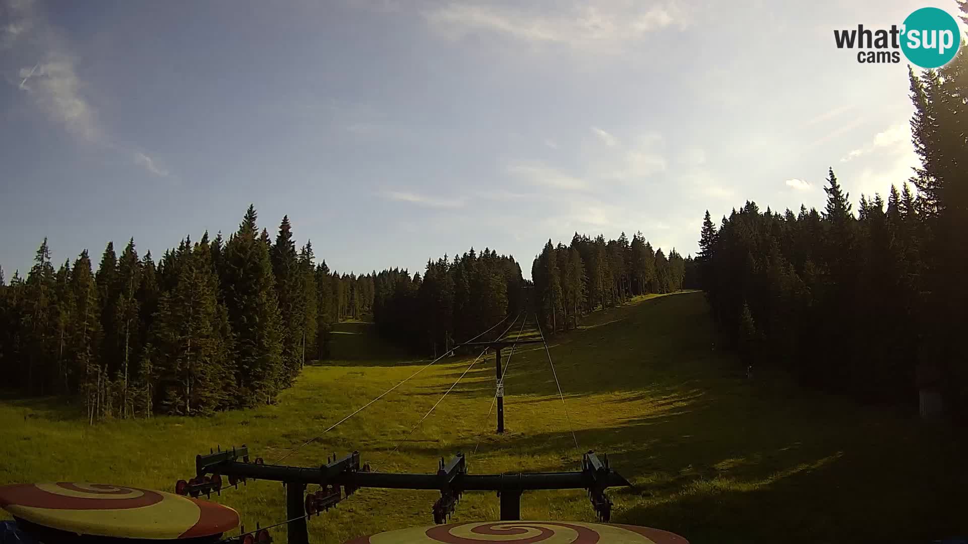 Comprensorio sciistico Rogla Webcam live Ostruščica piste 1 e 2