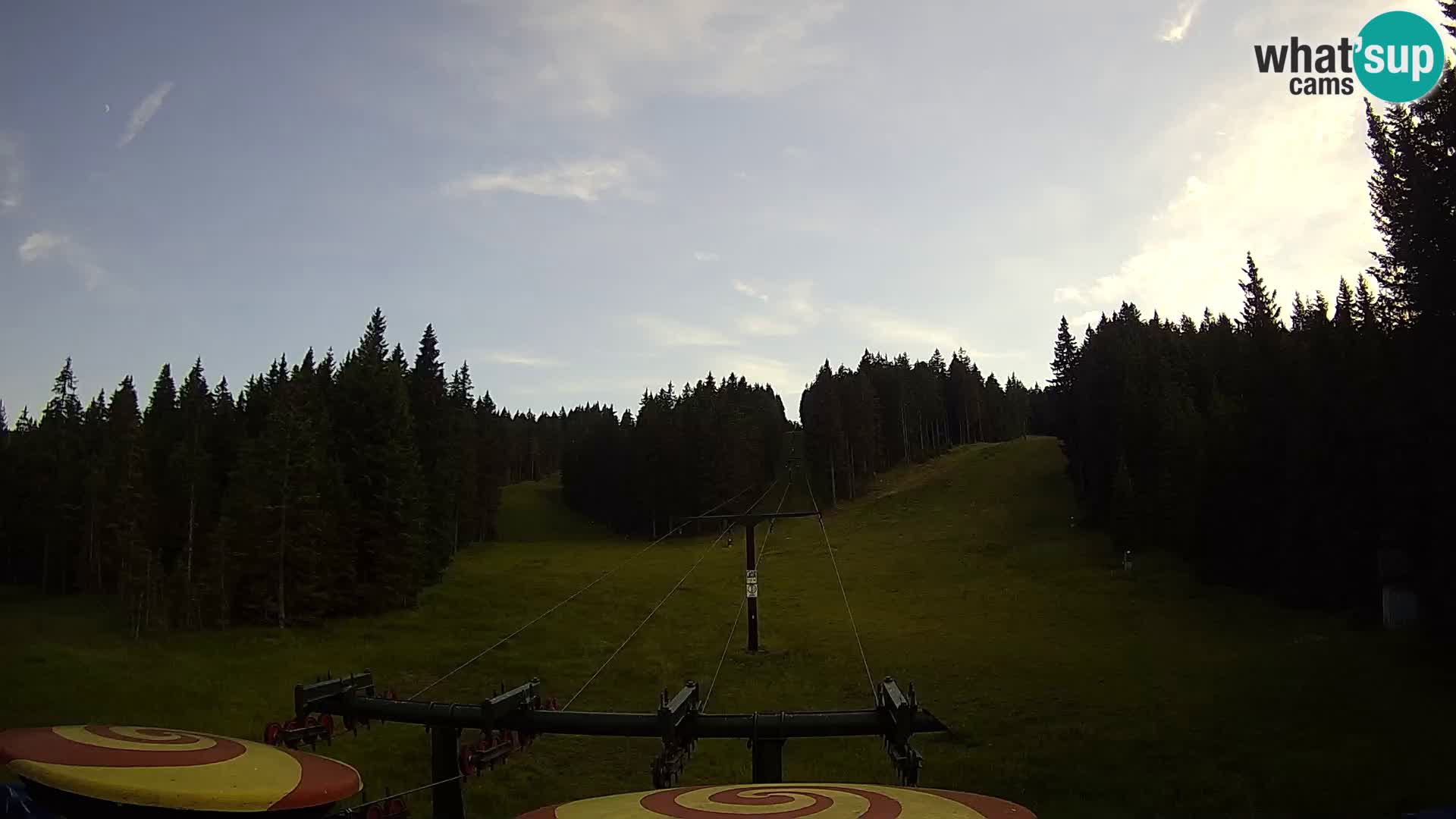 Skigebiet Rogla Webcam Ostruščica Piste 1 und 2