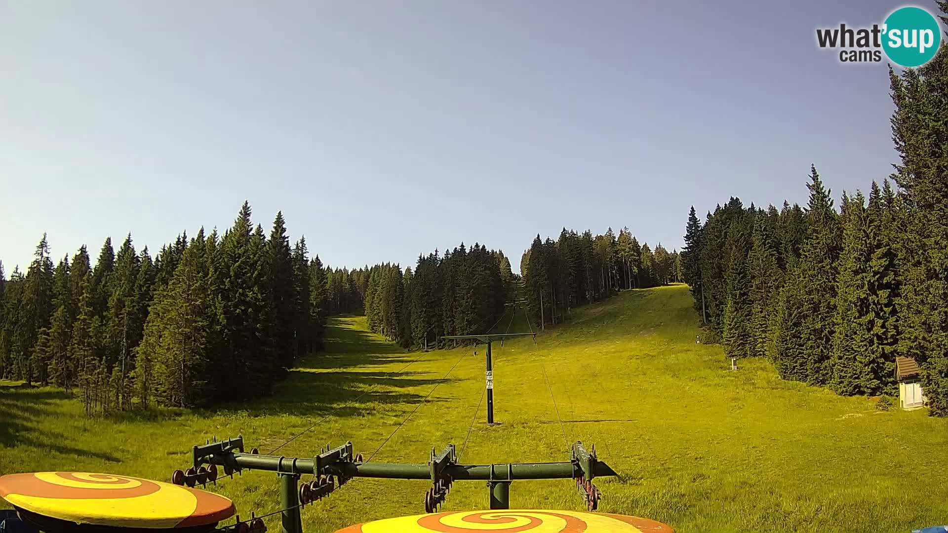 Comprensorio sciistico Rogla Webcam live Ostruščica piste 1 e 2