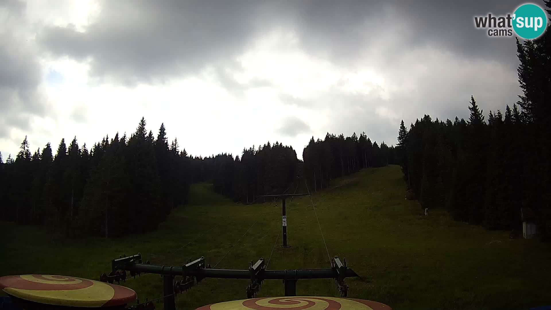 Station de ski Rogla Webcam Ostruščica pistes 1 et 2