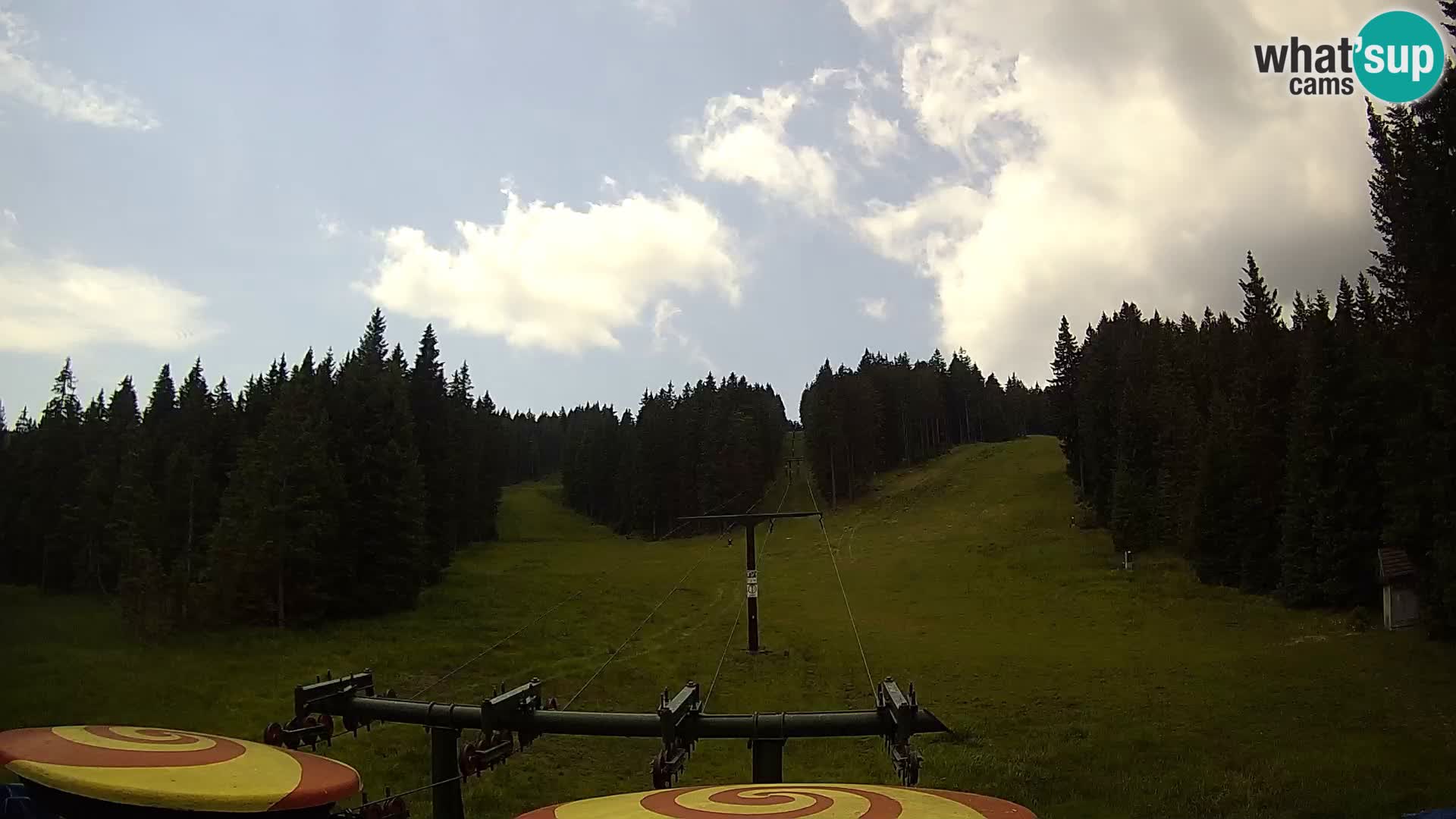 Station de ski Rogla Webcam Ostruščica pistes 1 et 2