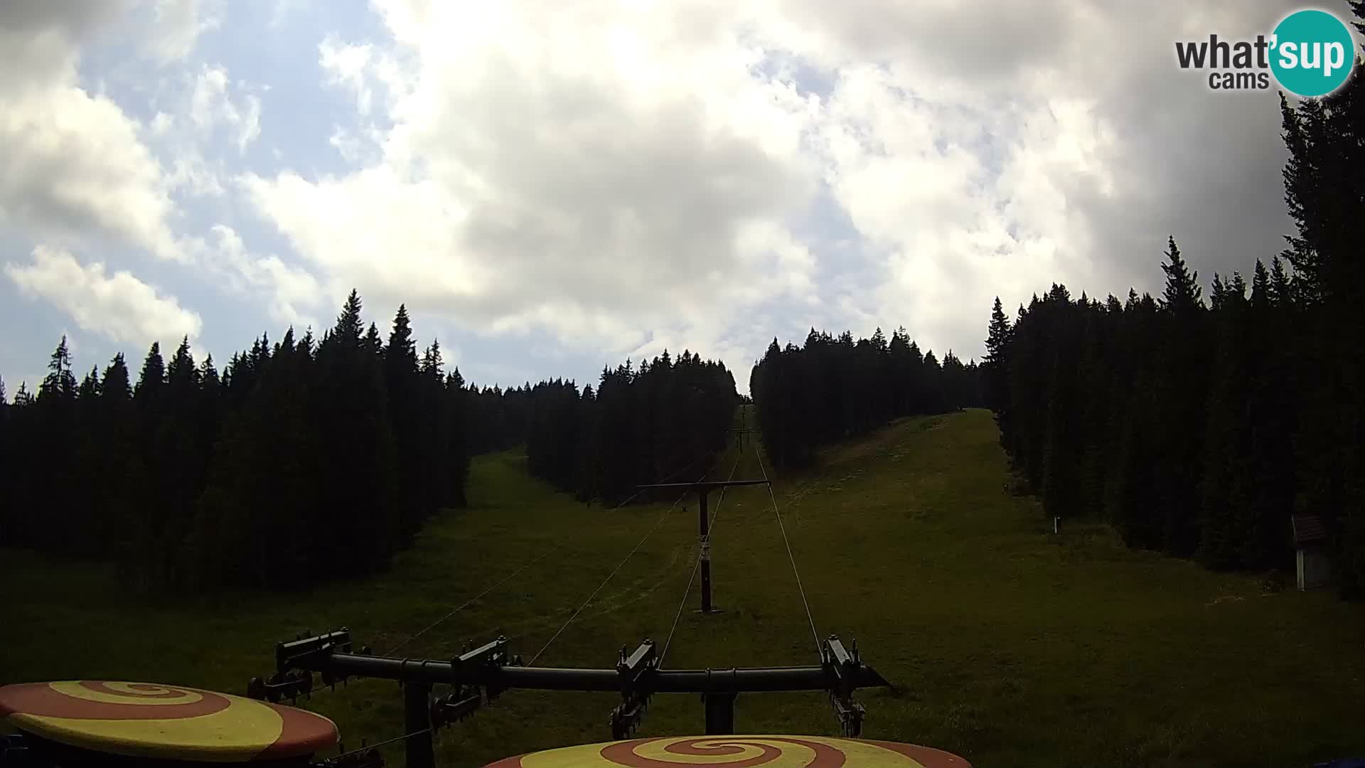 Skigebiet Rogla Webcam Ostruščica Piste 1 und 2