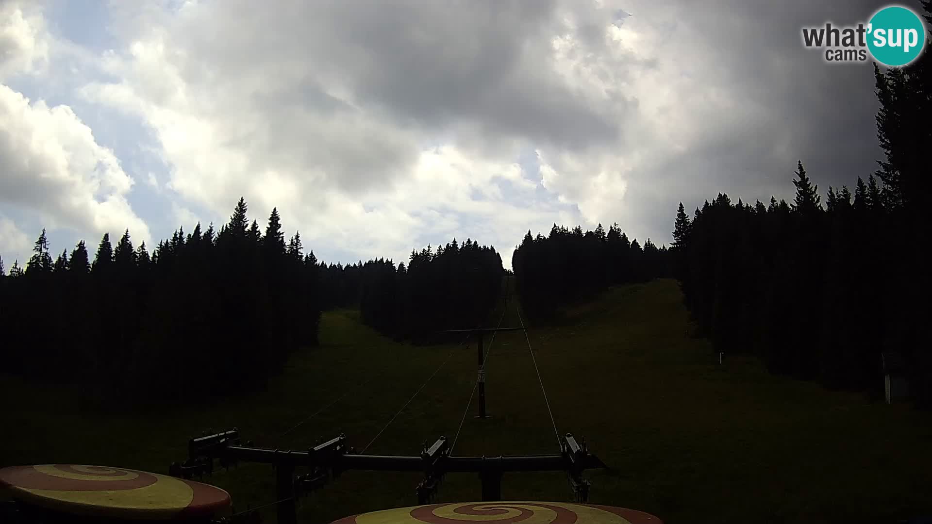 Skigebiet Rogla Webcam Ostruščica Piste 1 und 2