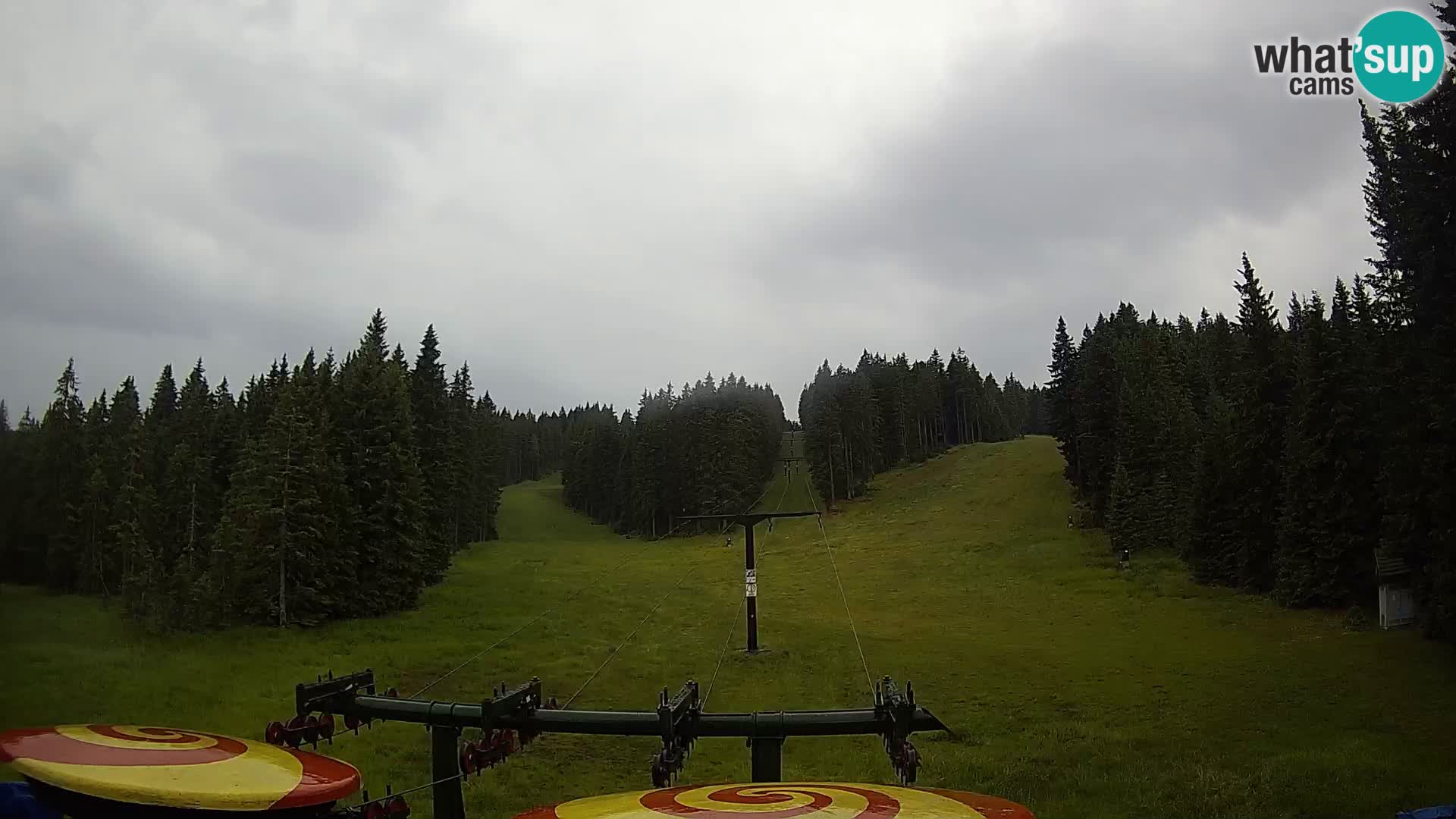 Comprensorio sciistico Rogla Webcam live Ostruščica piste 1 e 2
