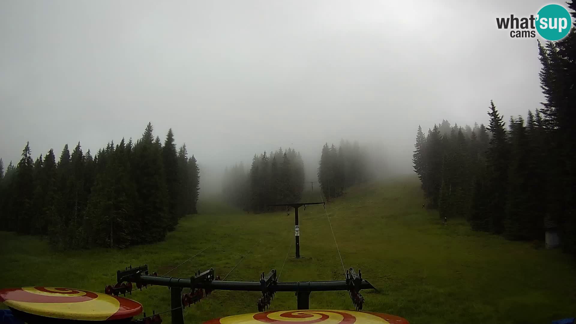 Comprensorio sciistico Rogla Webcam live Ostruščica piste 1 e 2