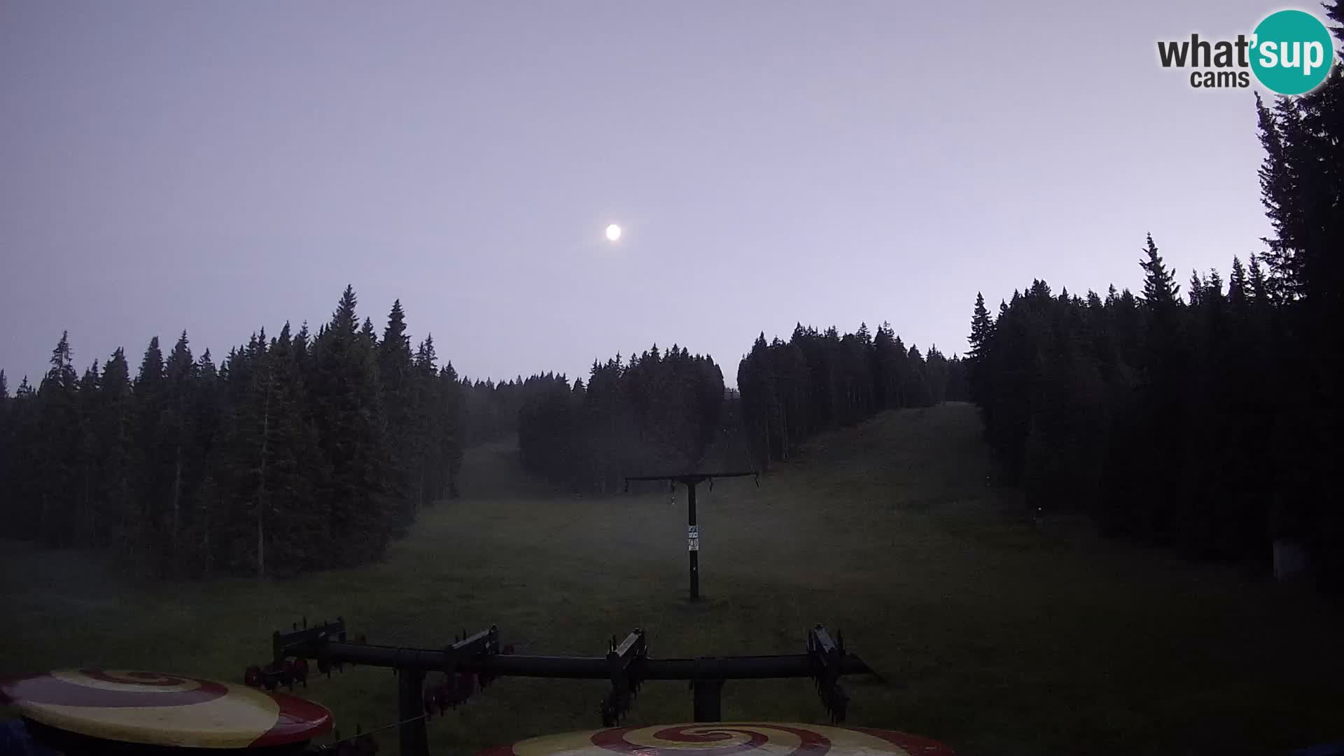 Station de ski Rogla Webcam Ostruščica pistes 1 et 2