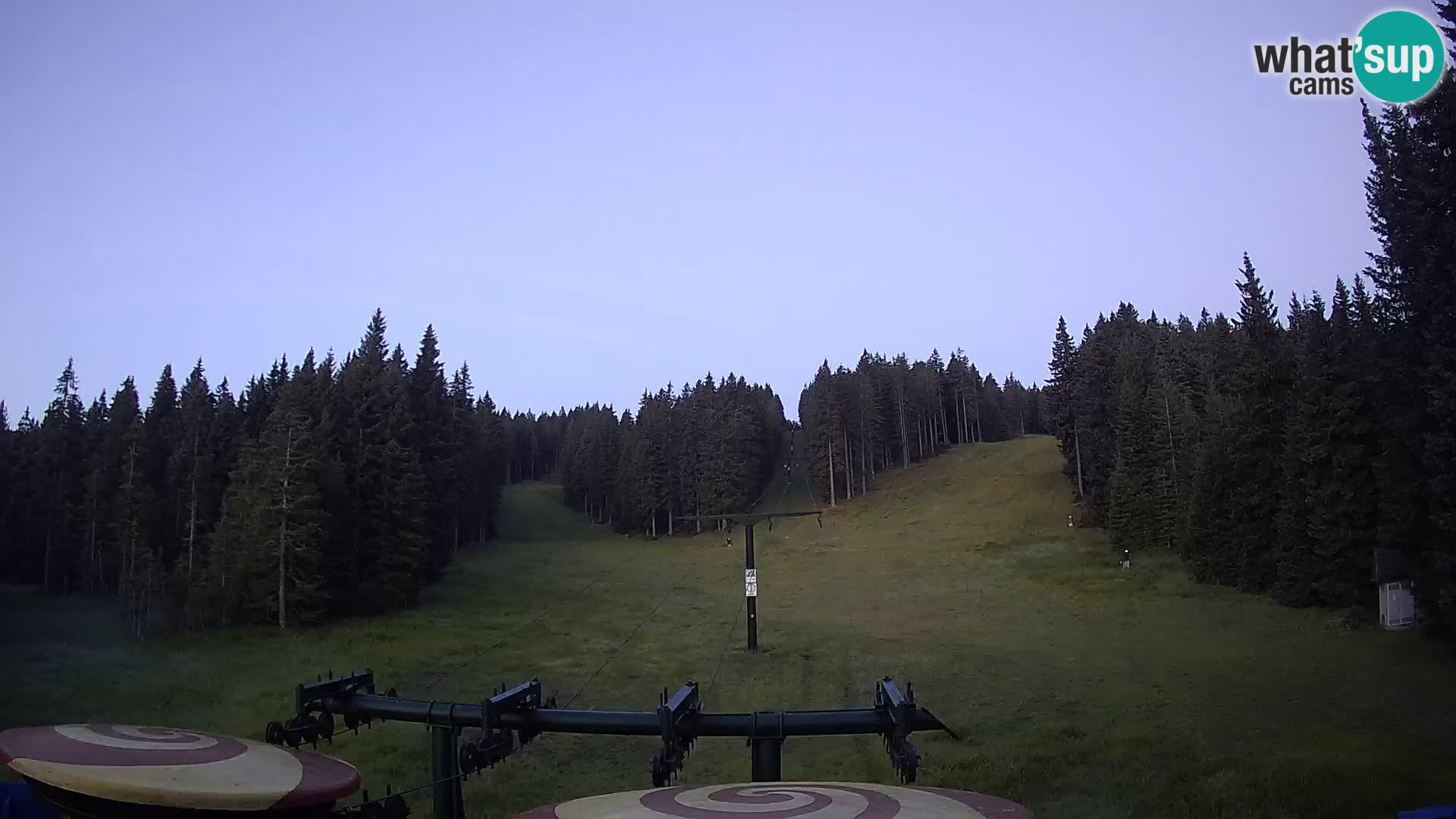 Comprensorio sciistico Rogla Webcam live Ostruščica piste 1 e 2