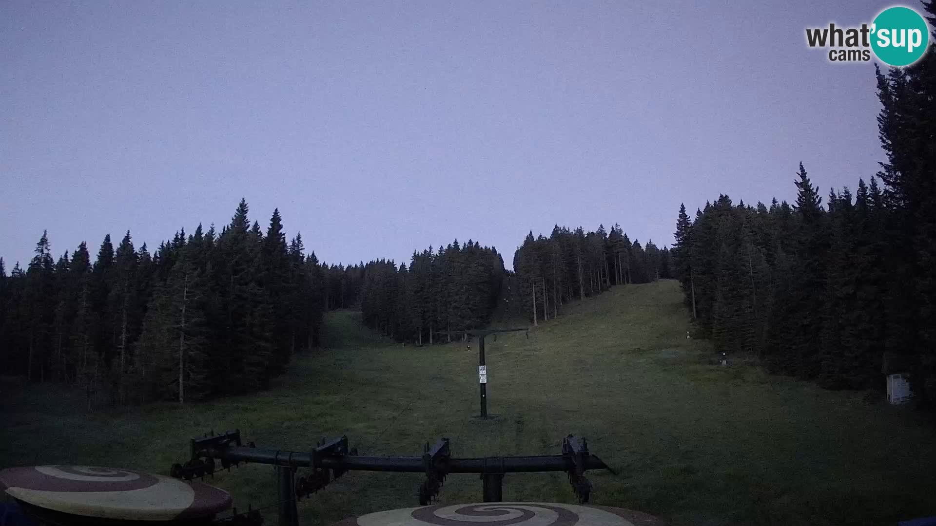 Skigebiet Rogla Webcam Ostruščica Piste 1 und 2