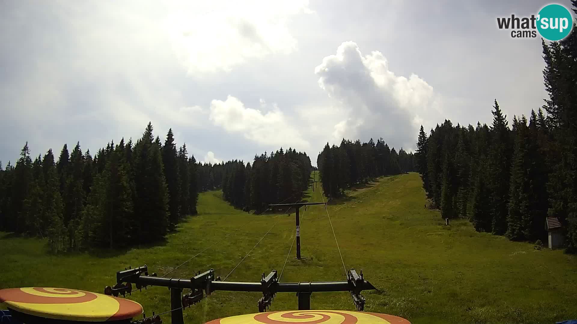 Skigebiet Rogla Webcam Ostruščica Piste 1 und 2
