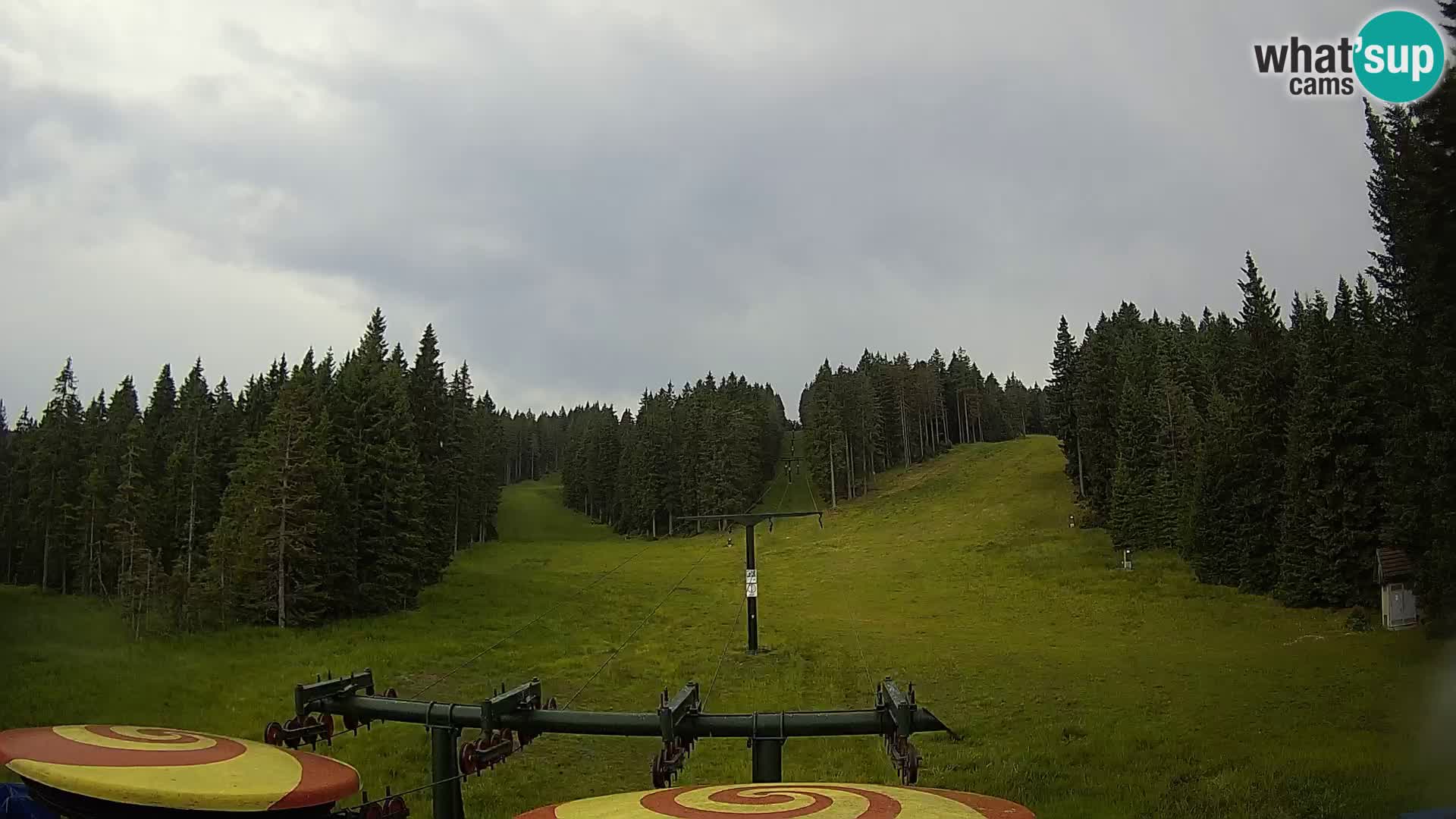 Skigebiet Rogla Webcam Ostruščica Piste 1 und 2