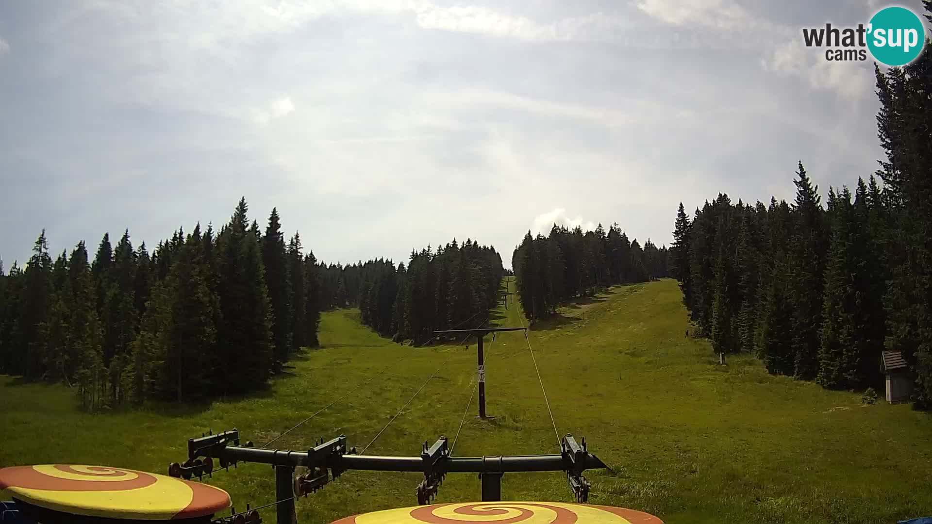 Skijalište Rogla web kamera Ostruščica proga 1 in 2
