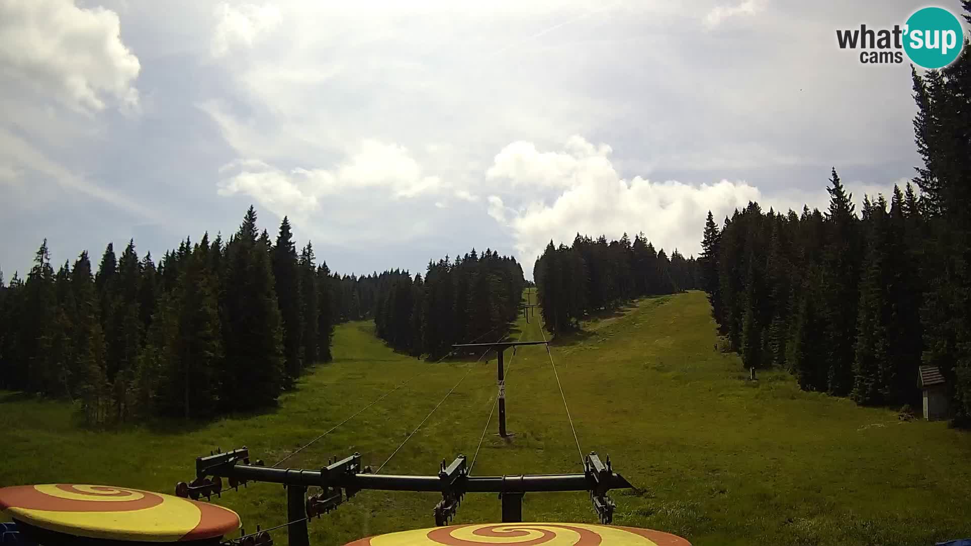 Station de ski Rogla Webcam Ostruščica pistes 1 et 2