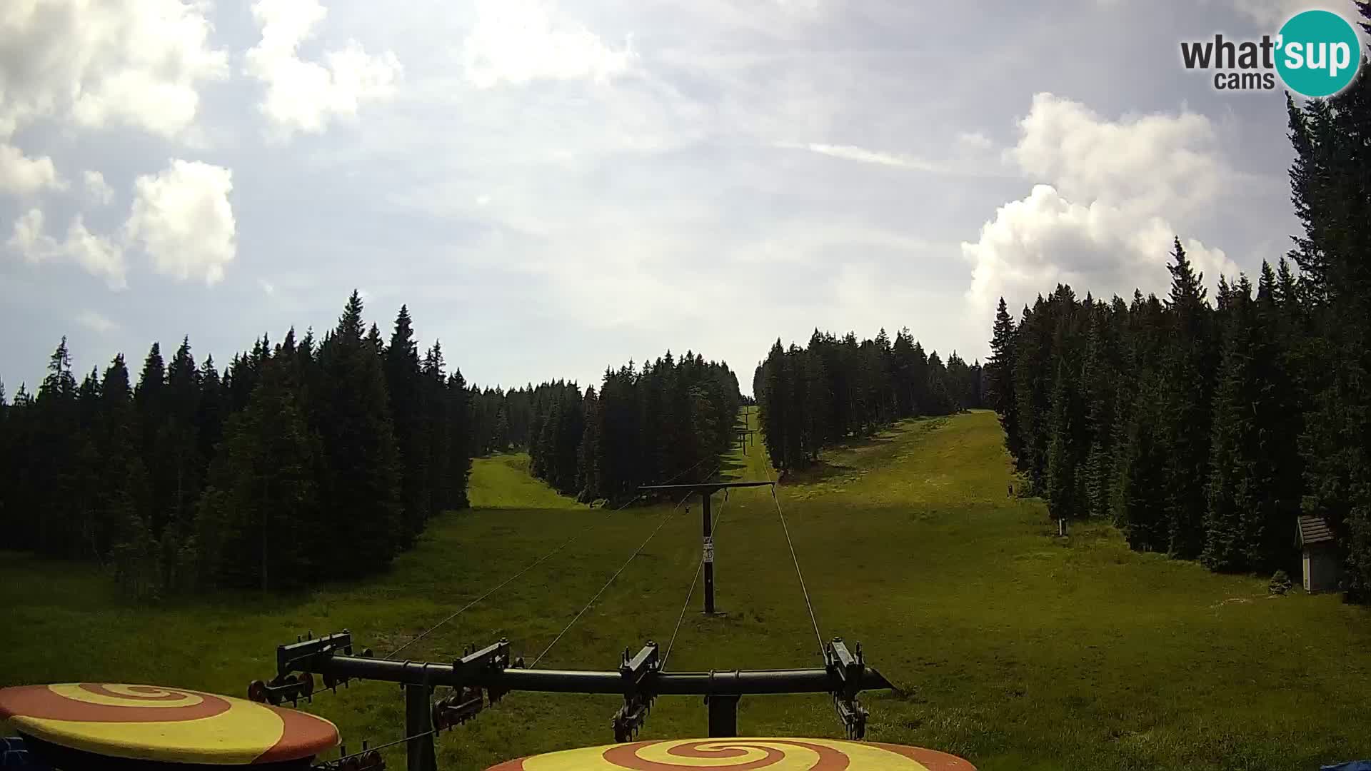 Skigebiet Rogla Webcam Ostruščica Piste 1 und 2