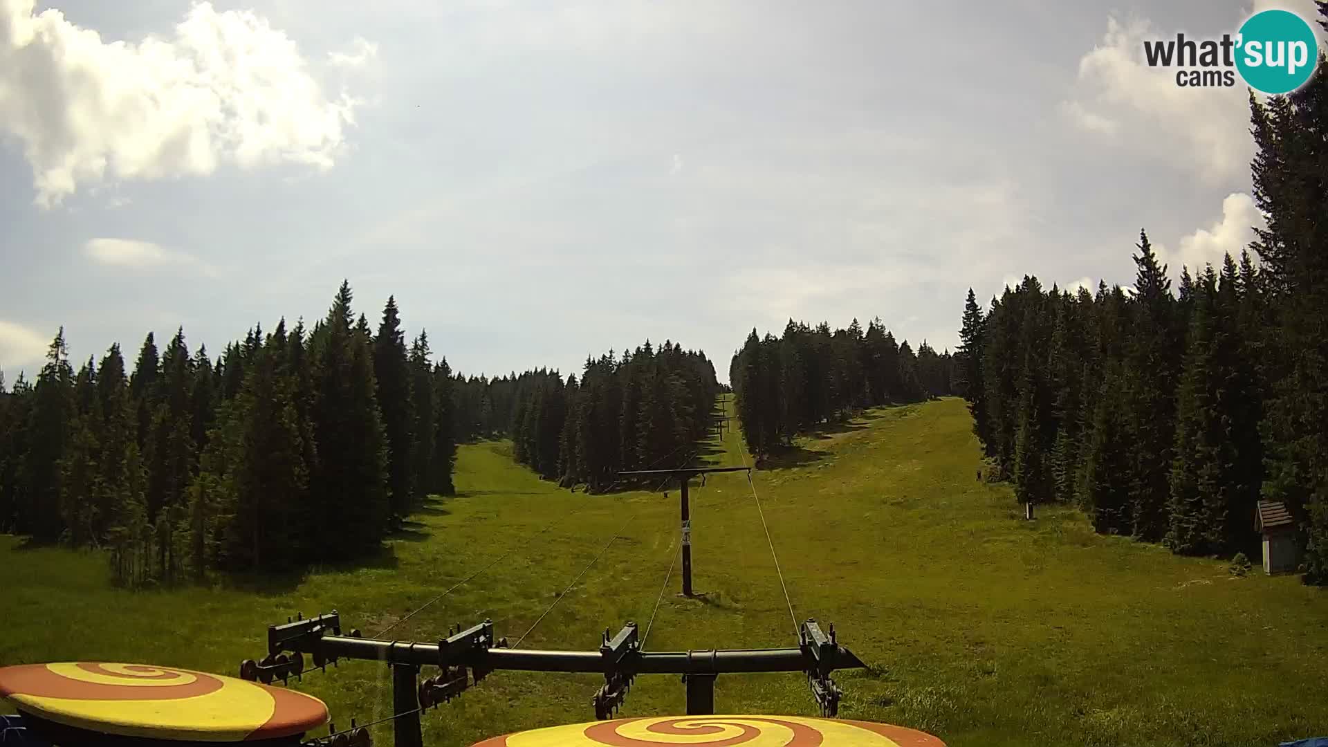 Station de ski Rogla Webcam Ostruščica pistes 1 et 2