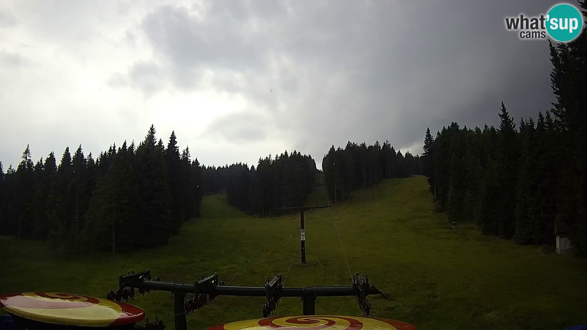 Station de ski Rogla Webcam Ostruščica pistes 1 et 2