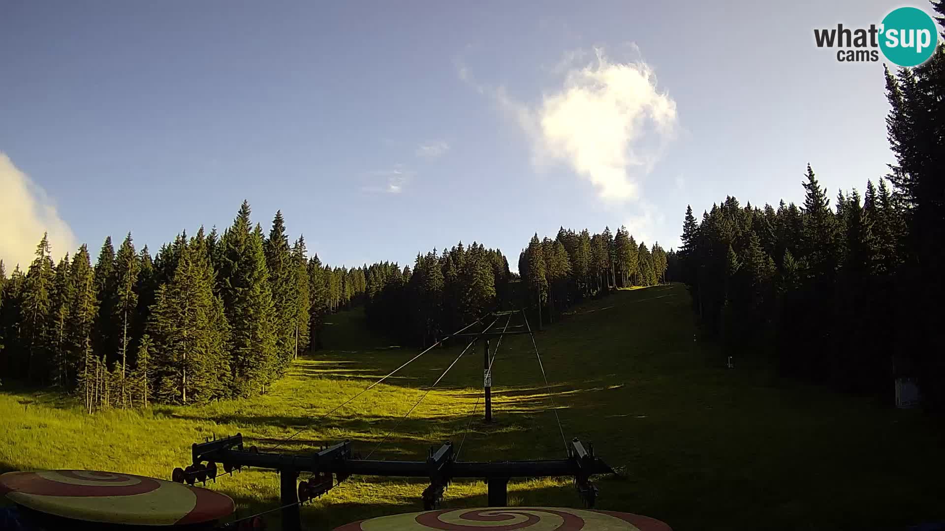 Station de ski Rogla Webcam Ostruščica pistes 1 et 2