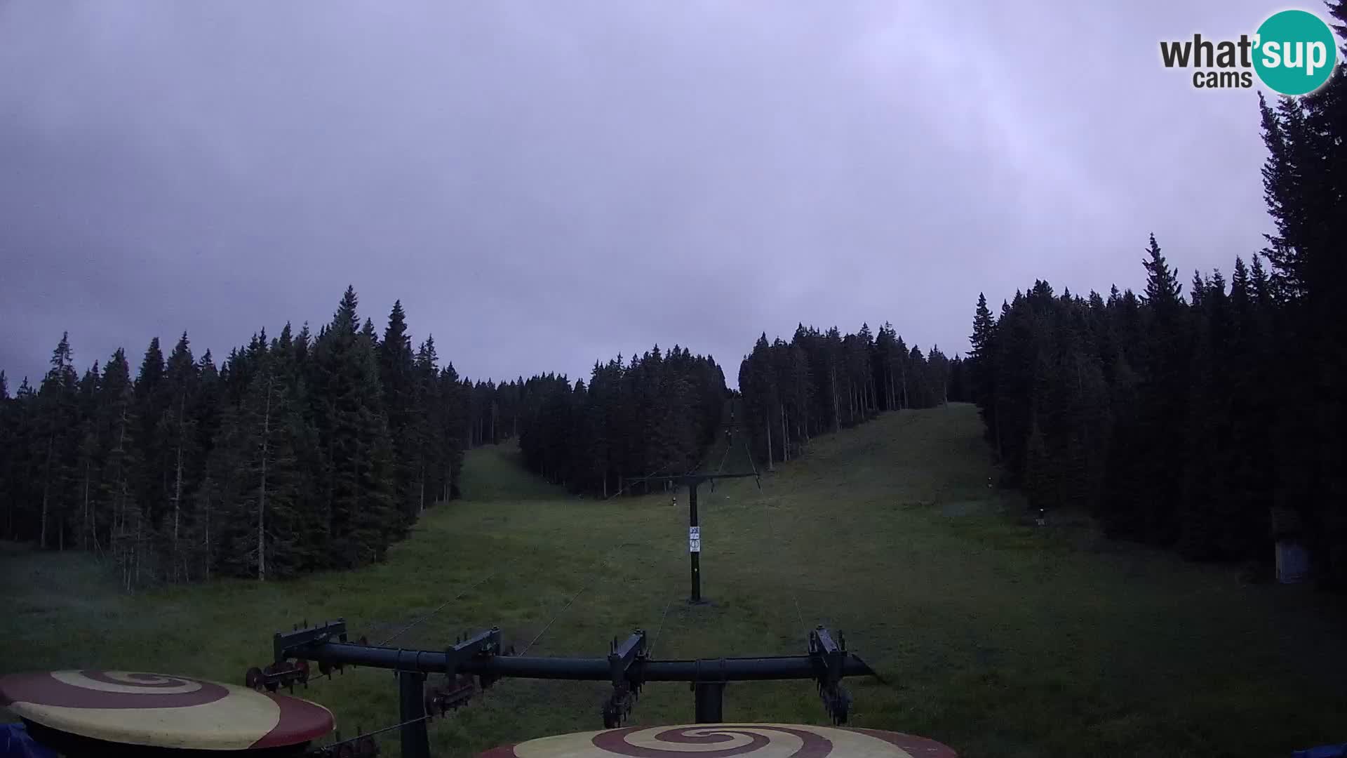 Station de ski Rogla Webcam Ostruščica pistes 1 et 2
